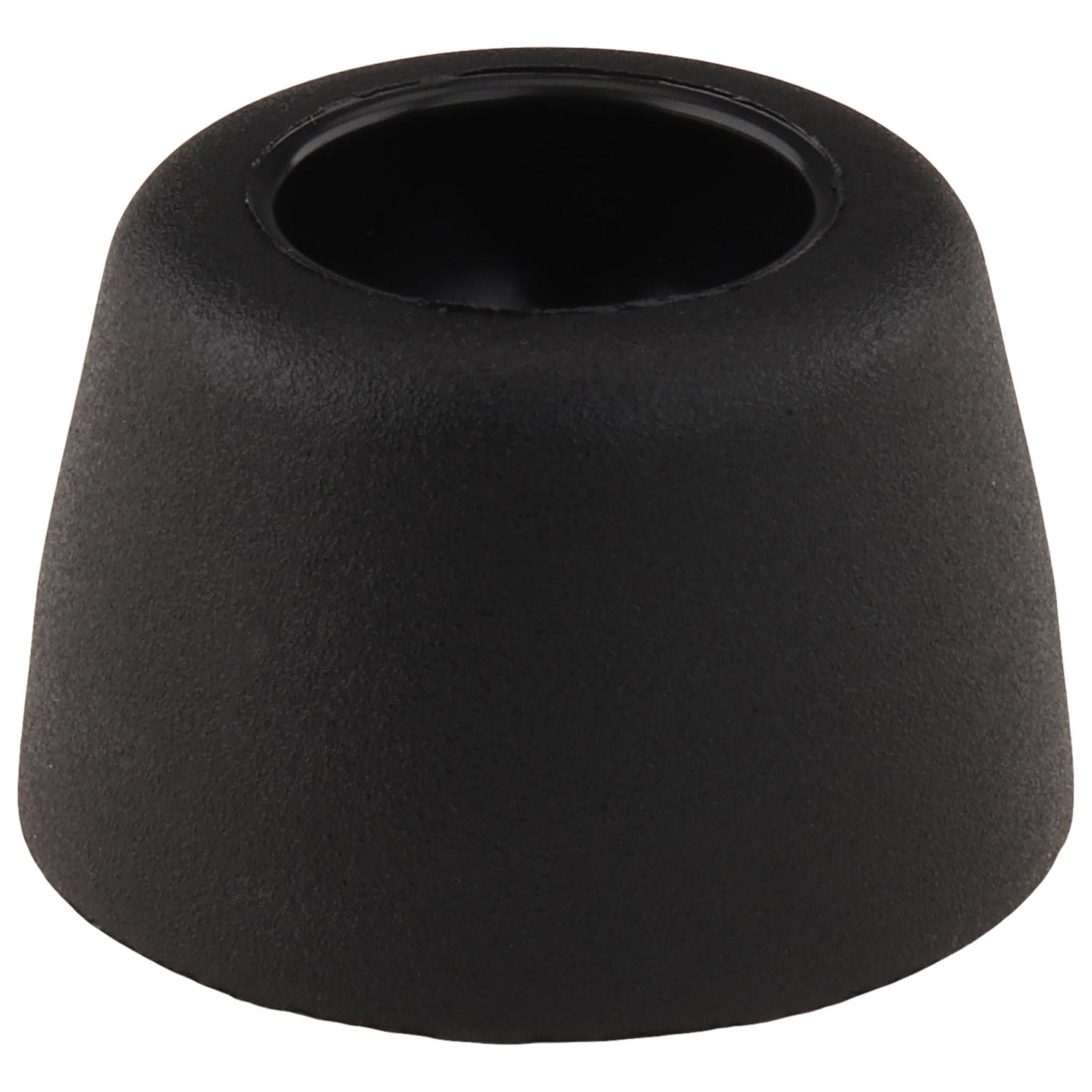 Teller, Fußteller, 30, Kunststoff PA glaskugelverstärkt, schwarz