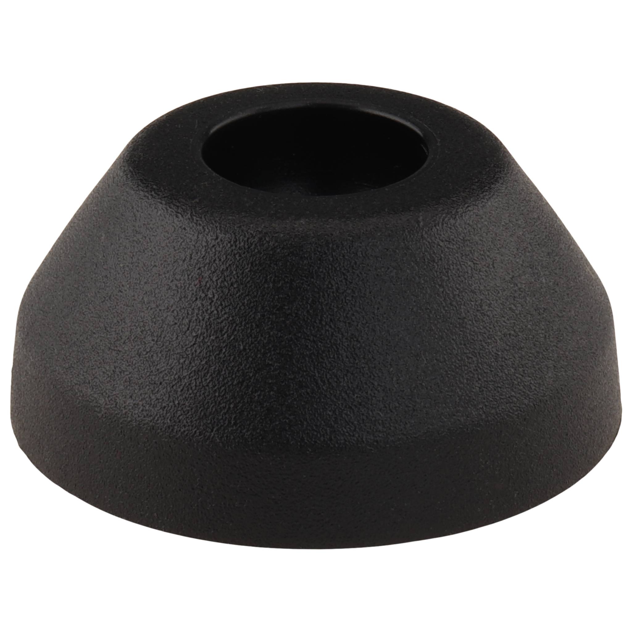 Teller, Fußteller, 40, Kunststoff PA glaskugelverstärkt, schwarz