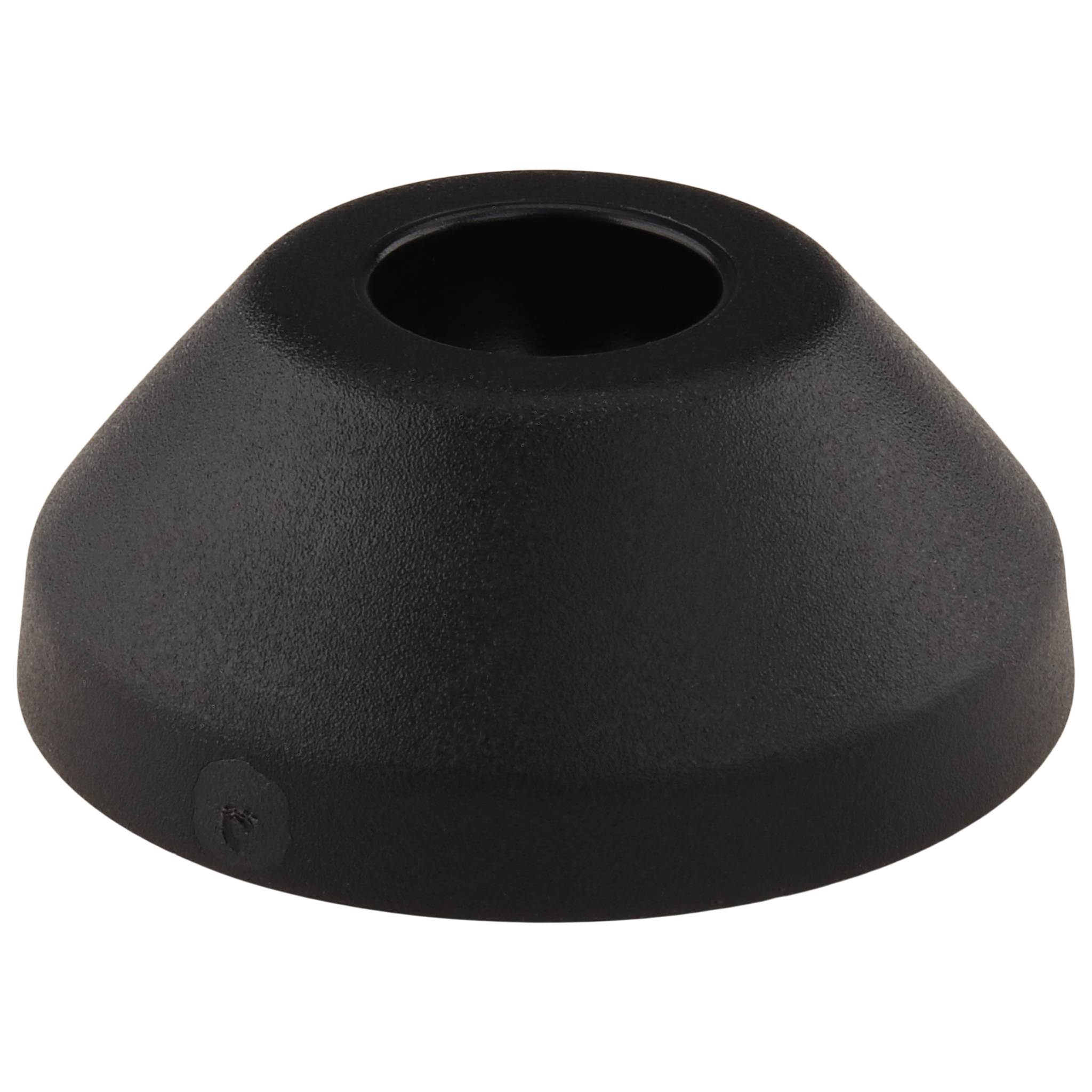 Teller, Fußteller, 45, Kunststoff PA glaskugelverstärkt, schwarz