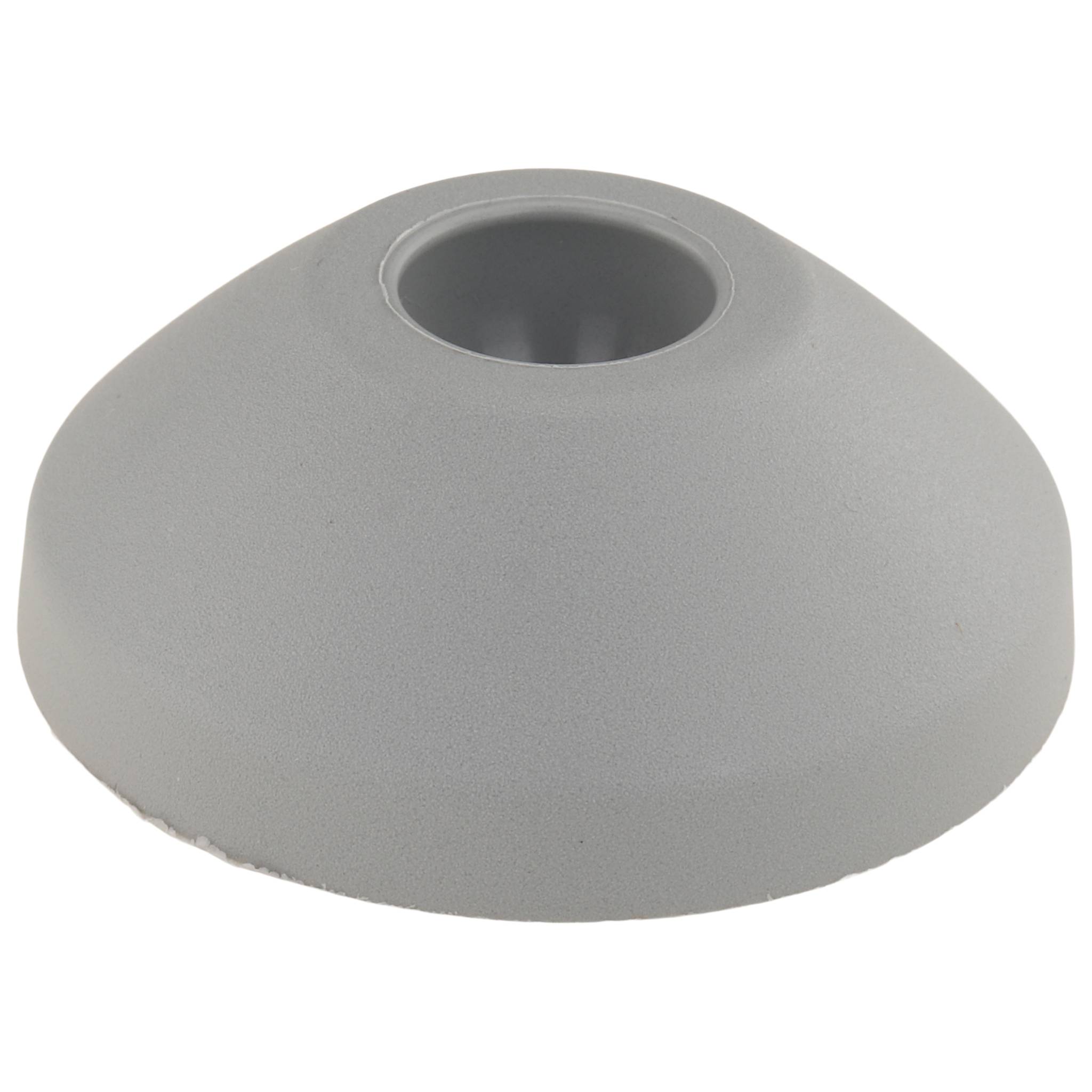 Teller, Fußteller, 50, Kunststoff PA glaskugelverstärkt, grau