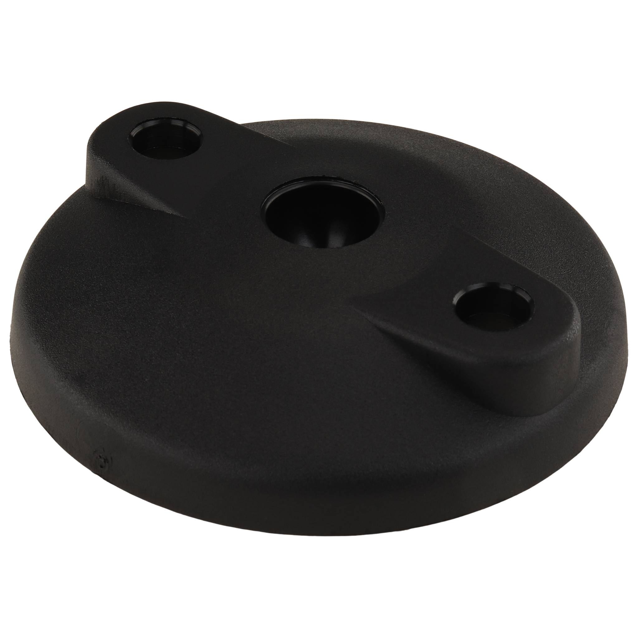 Teller, Fußteller, 80, Kunststoff PA glaskugelverstärkt, schwarz