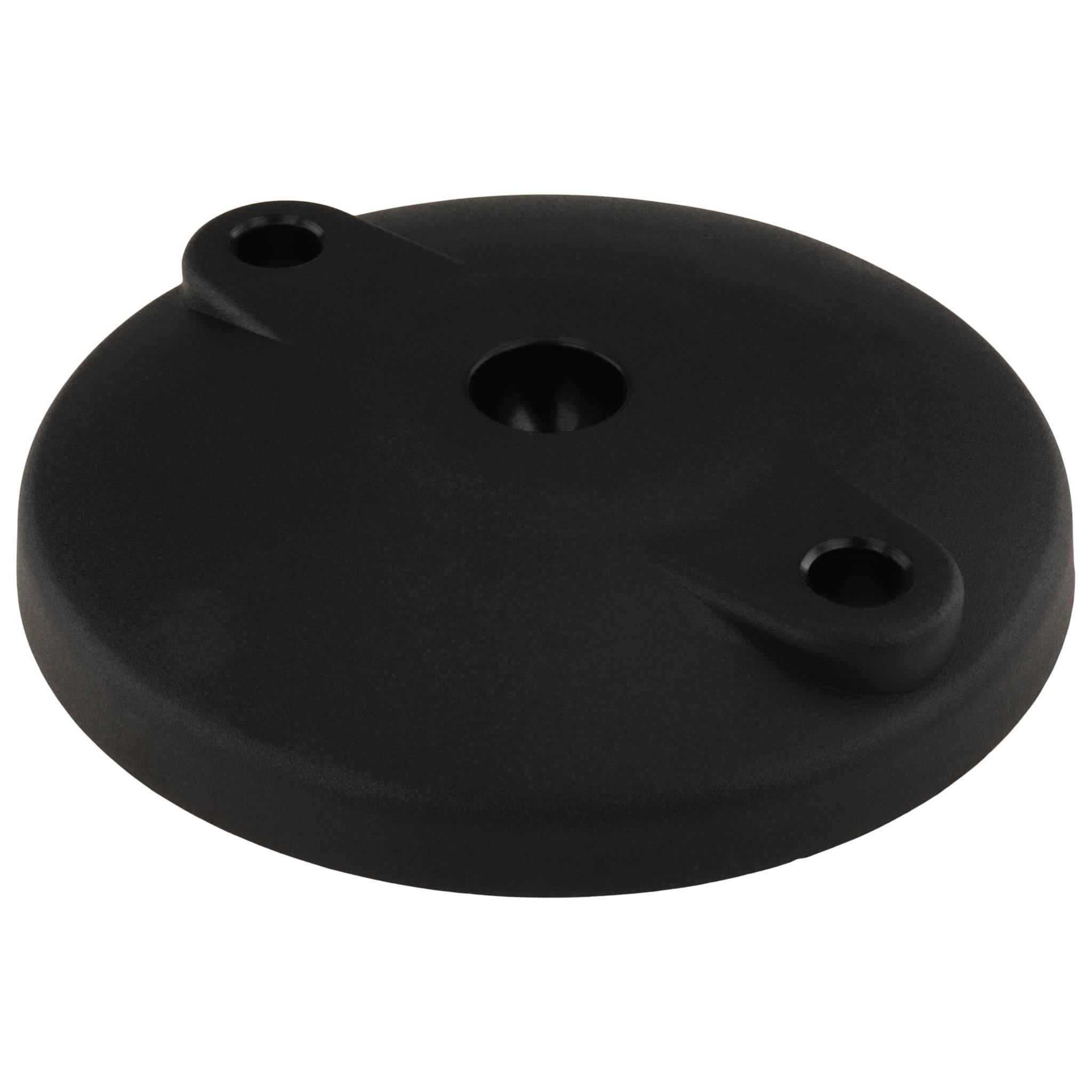 Teller, Fußteller, 100, Kunststoff PA glaskugelverstärkt, schwarz
