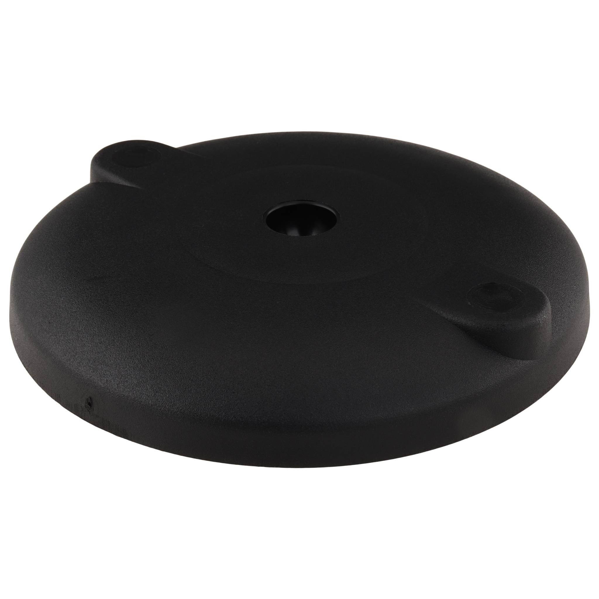 Teller, Fußteller, 120, Kunststoff PA glaskugelverstärkt, schwarz