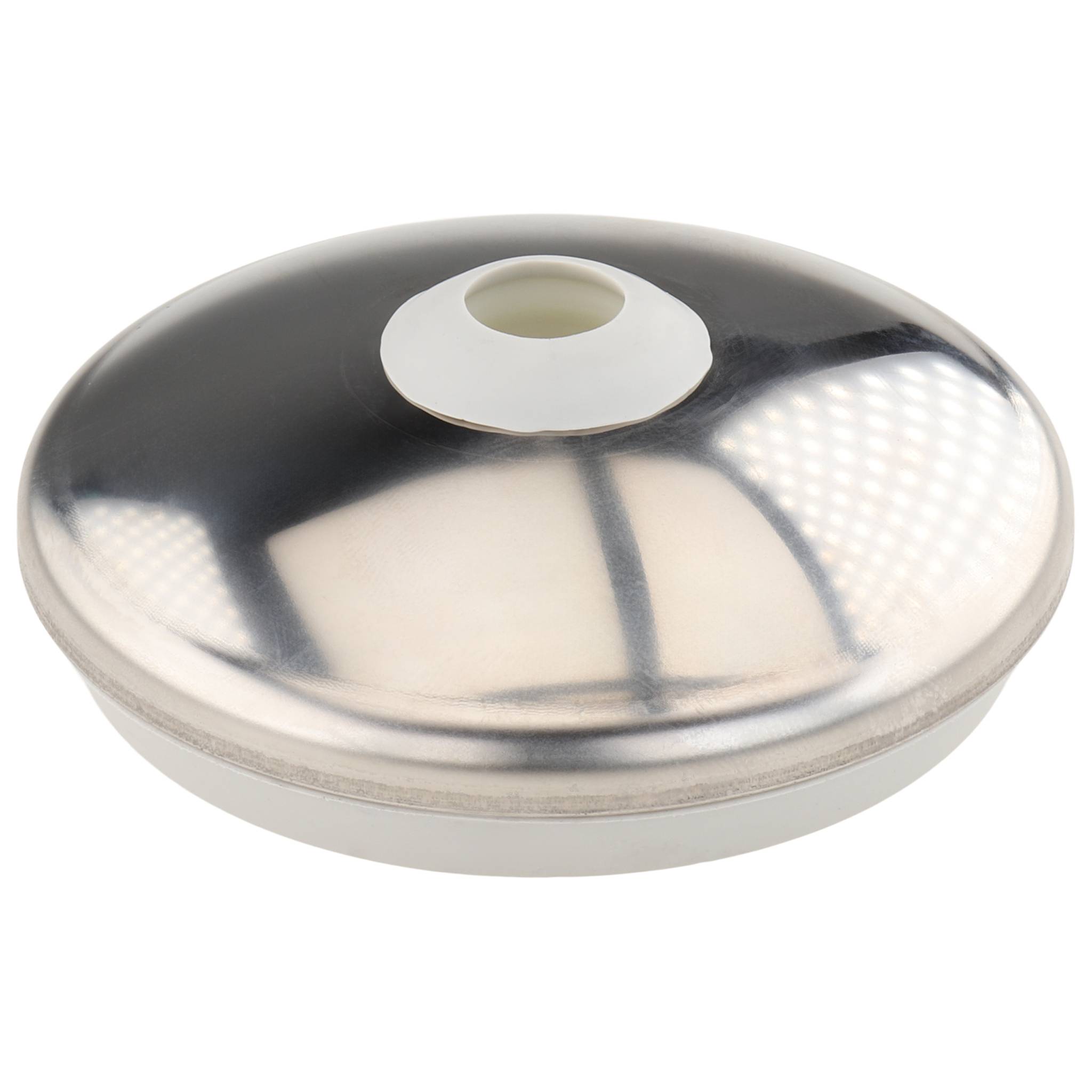 Teller, Fußteller, 80, Edelstahl