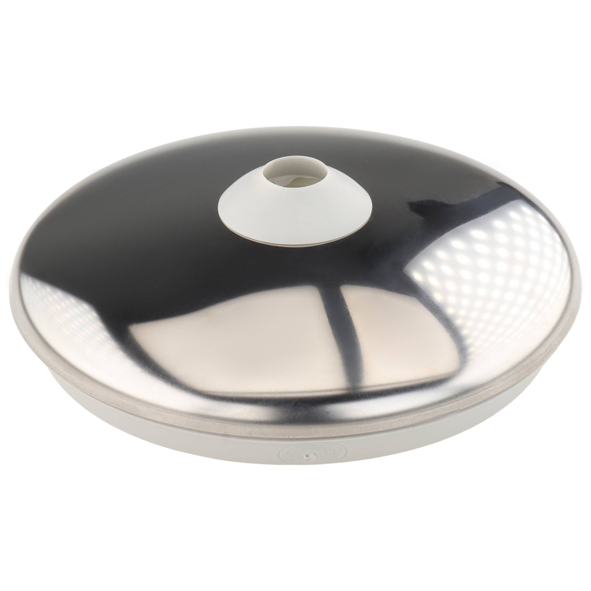 Teller, Fußteller, 100, Edelstahl