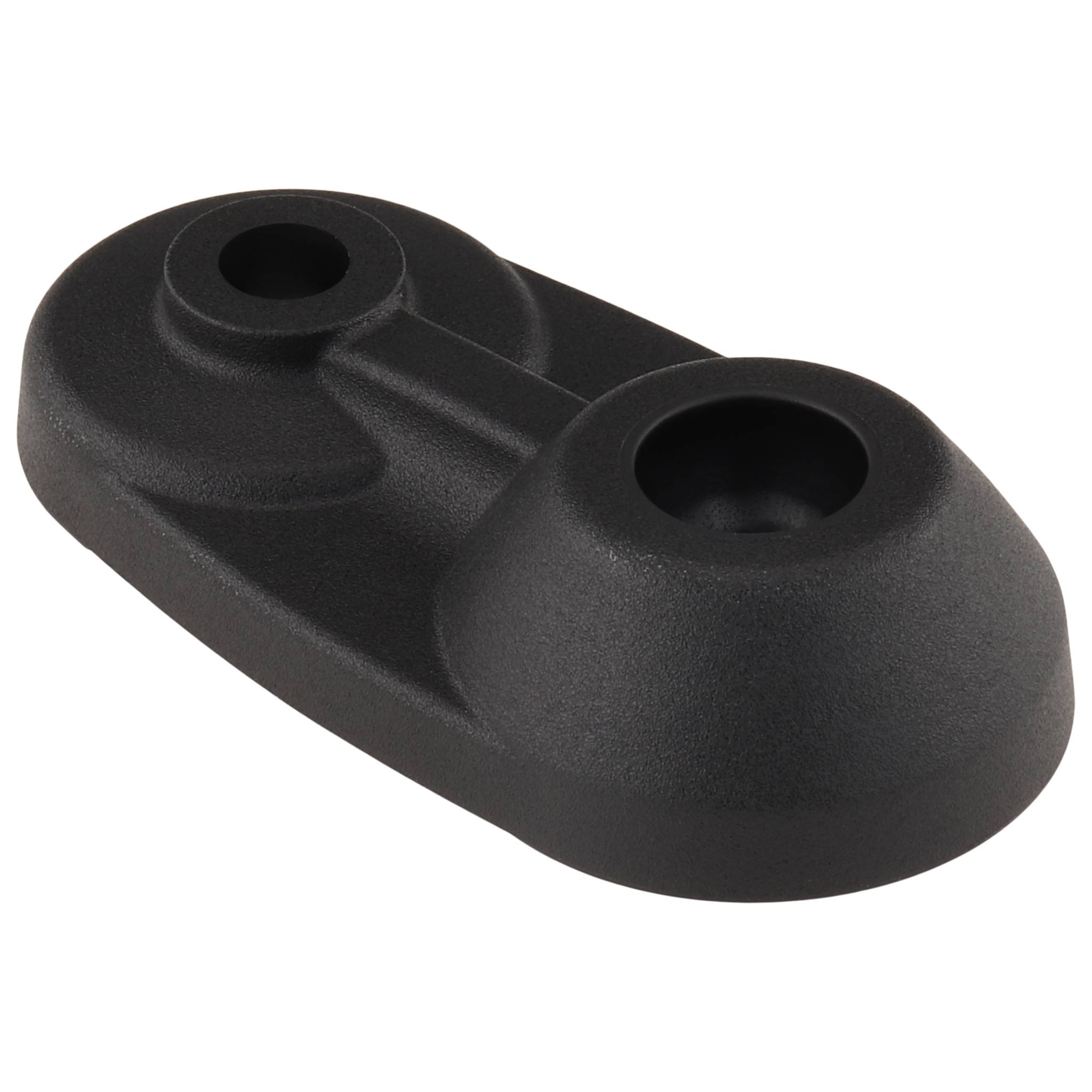 Teller, Fußteller, 40, Kunststoff PA glaskugelverstärkt, schwarz