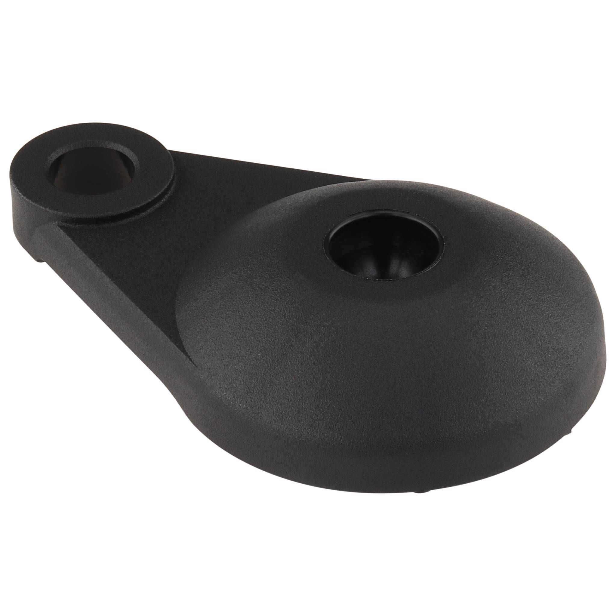 Teller, Fußteller, 60, Kunststoff PA glaskugelverstärkt, schwarz