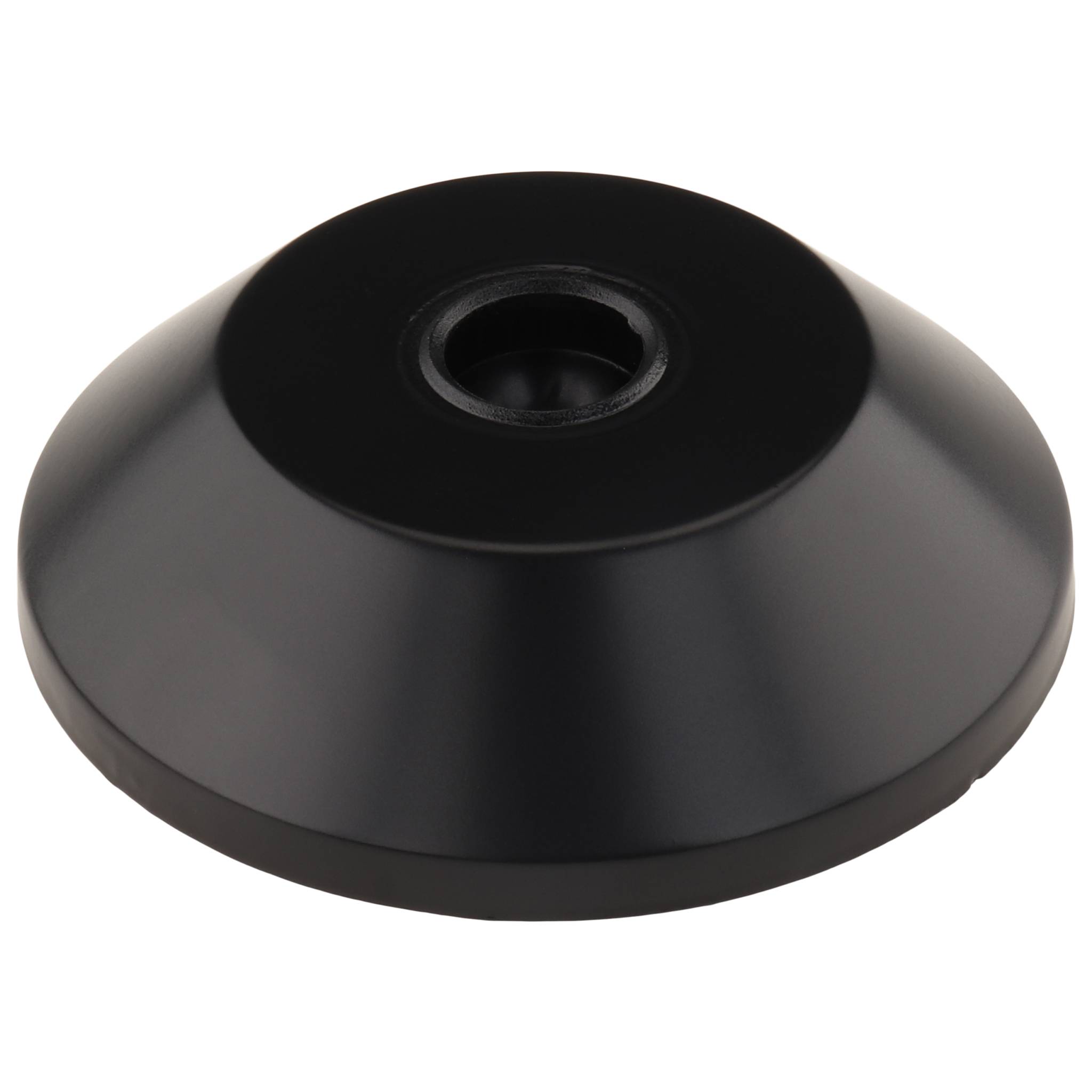 Teller, Trapezteller, 80, Zink-Druckguß, pulverbeschichtet, schwarz