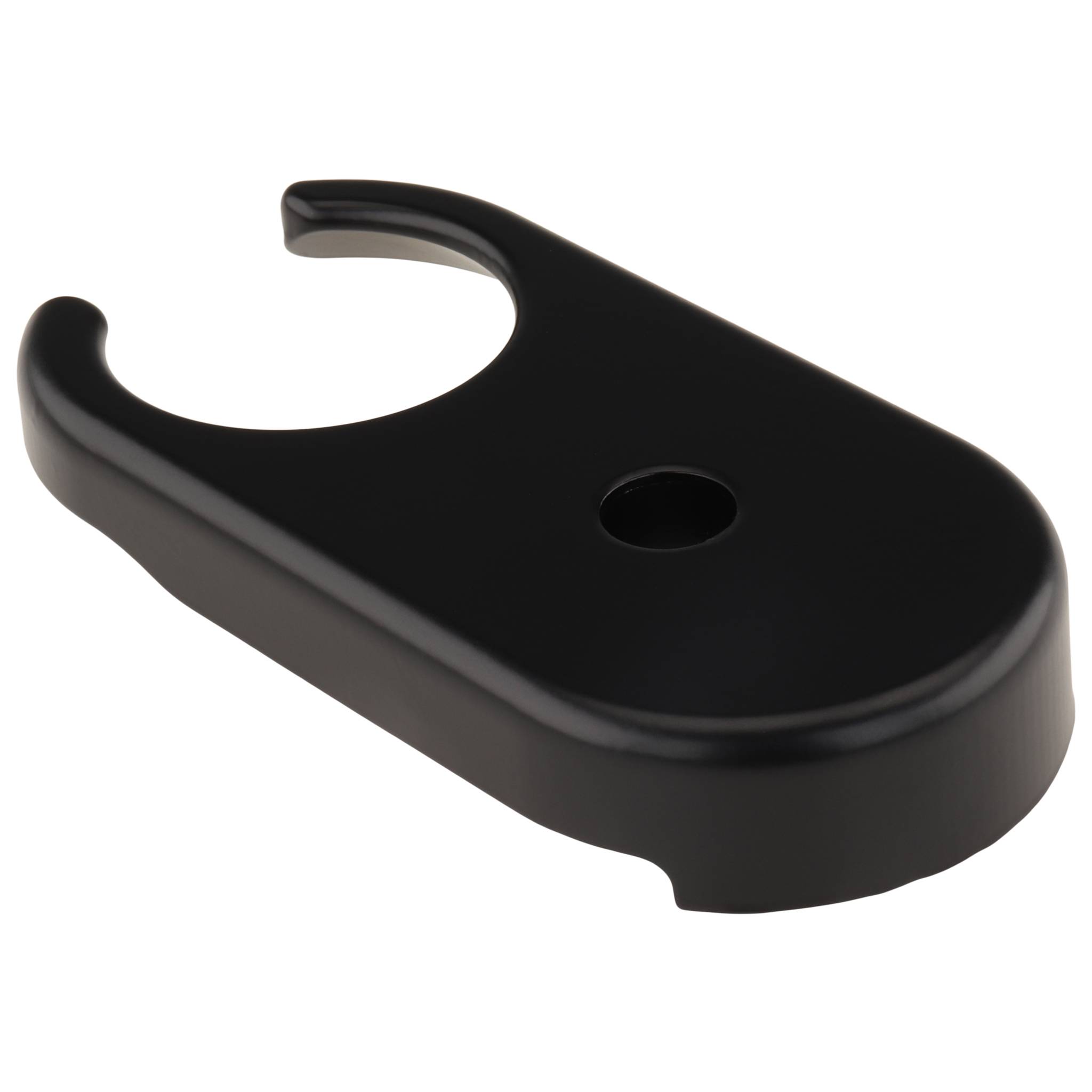 Befestigung, Bodenbefestigung, 110x56x18, Zink-Druckguß, pulverbeschichtet, schwarz