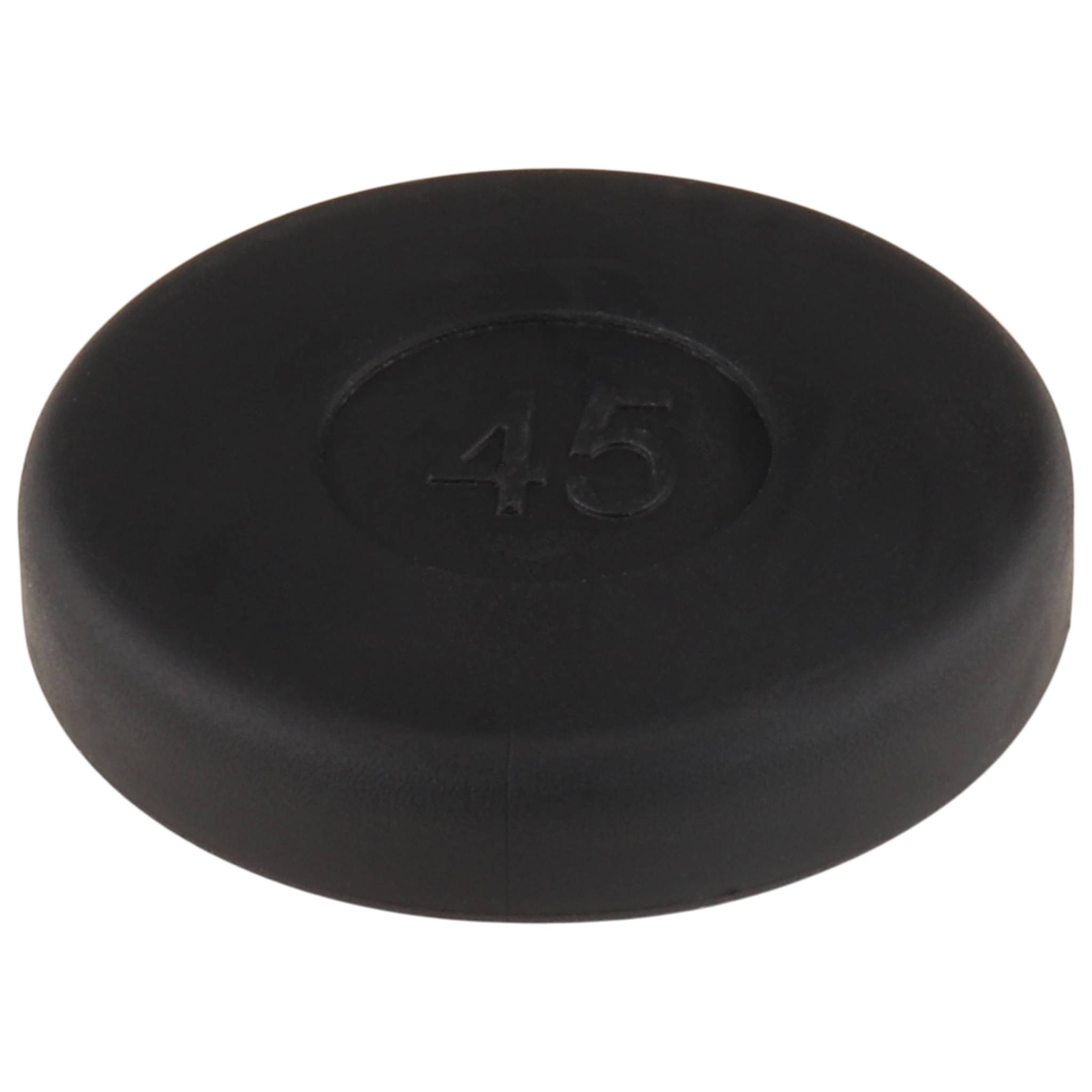 Platte, Anti-Slip-Platte, 45, Thermoplastisches Elastomer ca. 70 Shore A, schwarz