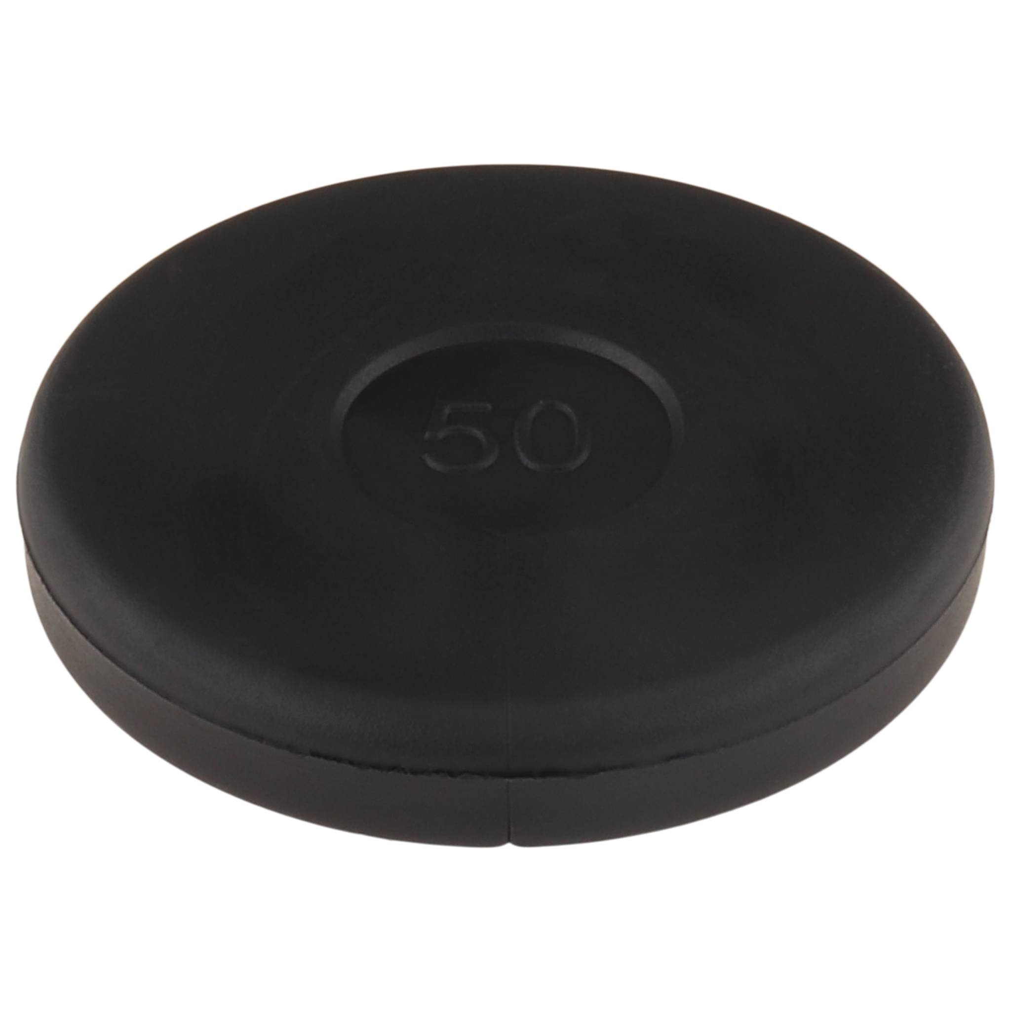 Platte, Anti-Slip-Platte, 50, Thermoplastisches Elastomer ca. 70 Shore A, schwarz