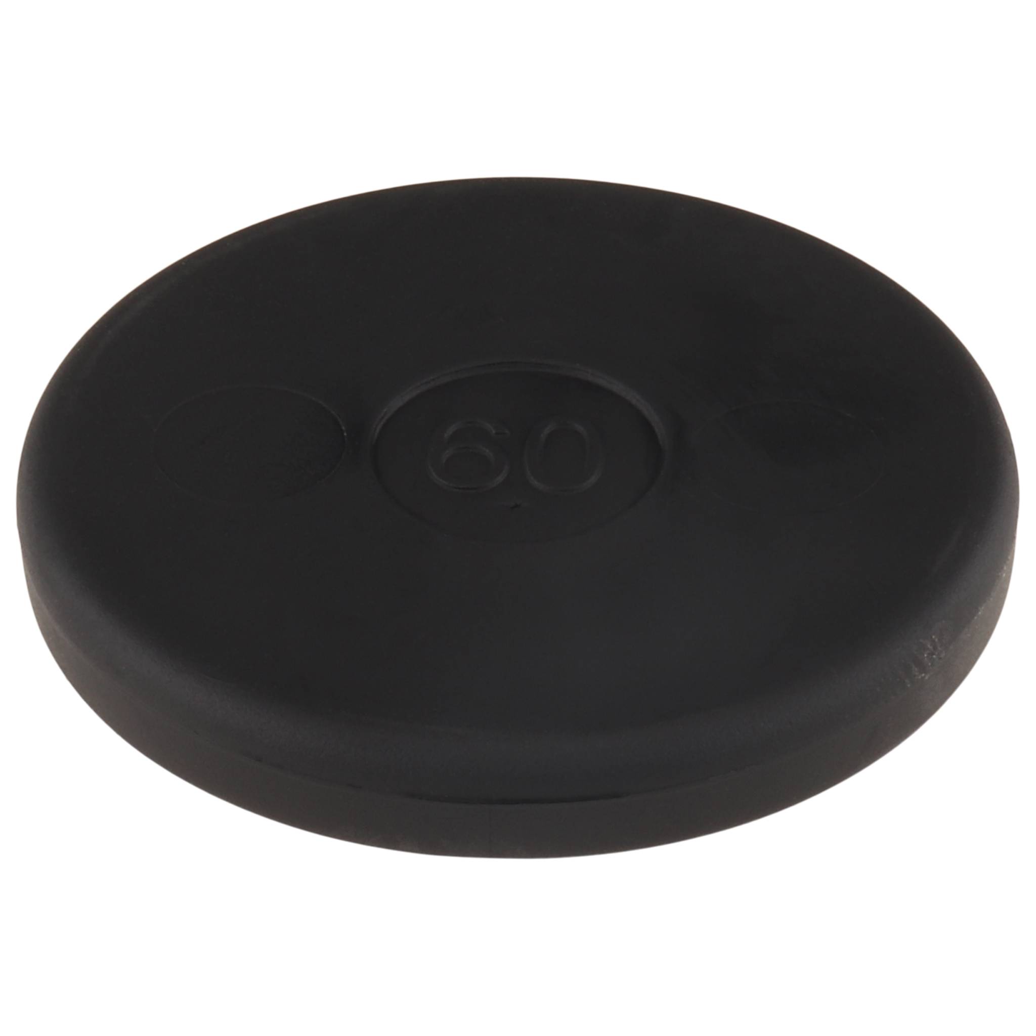 Platte, Anti-Slip-Platte, 60, Thermoplastisches Elastomer ca. 70 Shore A, schwarz