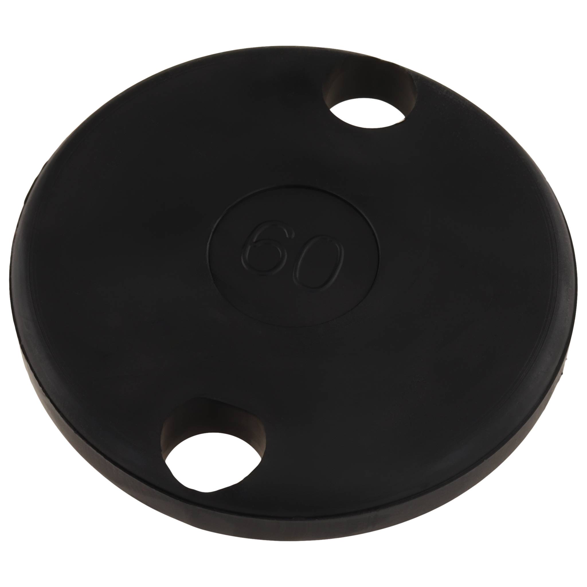 Platte, Anti-Slip-Platte, 60, Thermoplastisches Elastomer ca. 70 Shore A, schwarz