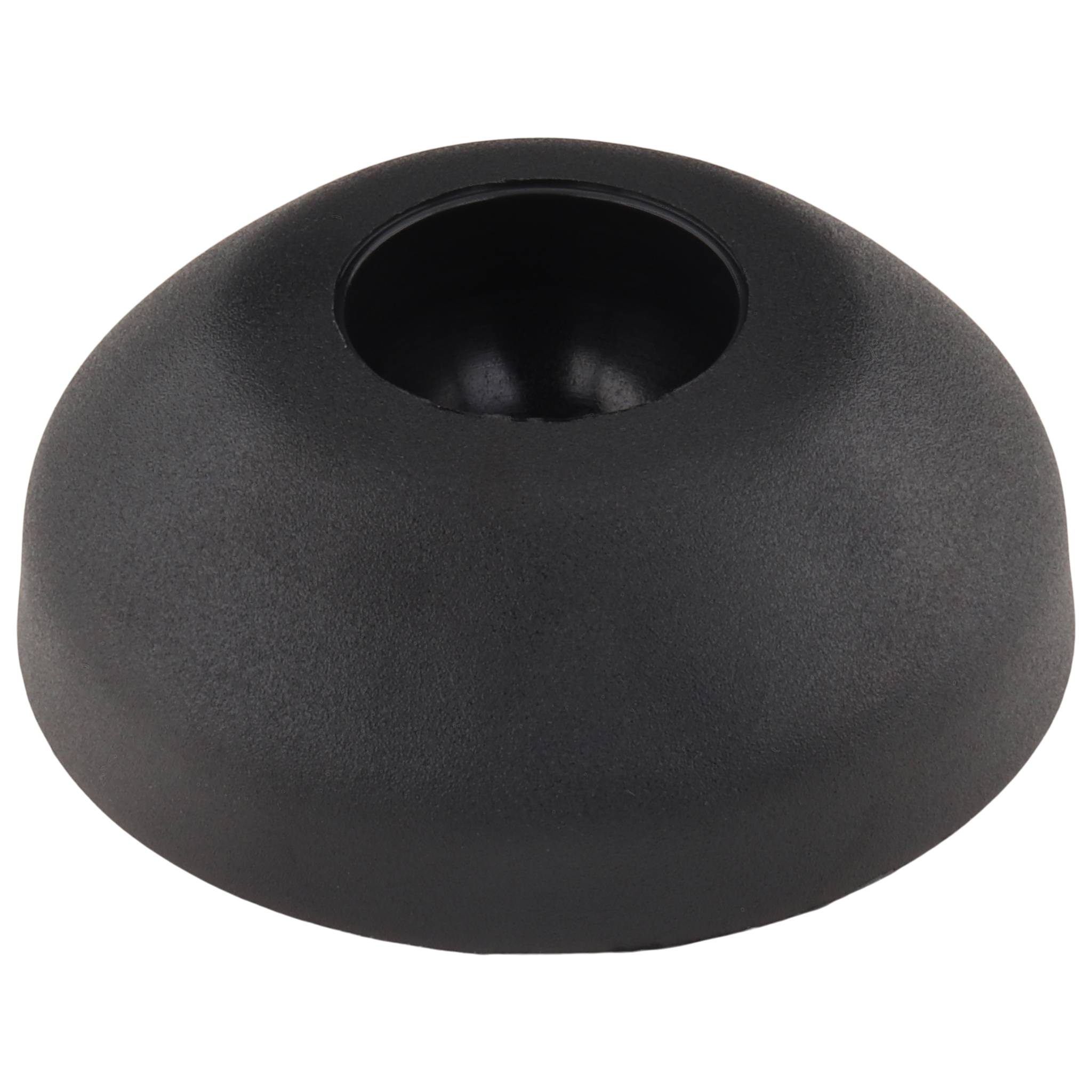 Teller, Fußteller, 60, Kunststoff PA glaskugelverstärkt, schwarz