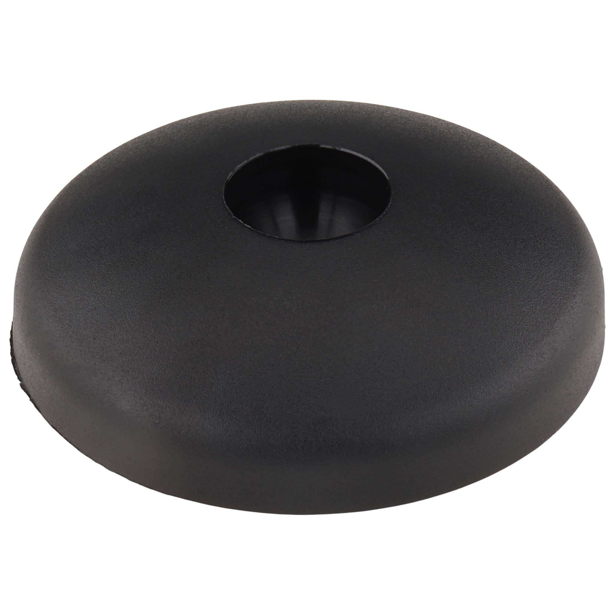 Teller, Fußteller, 80, Kunststoff PA glaskugelverstärkt, schwarz