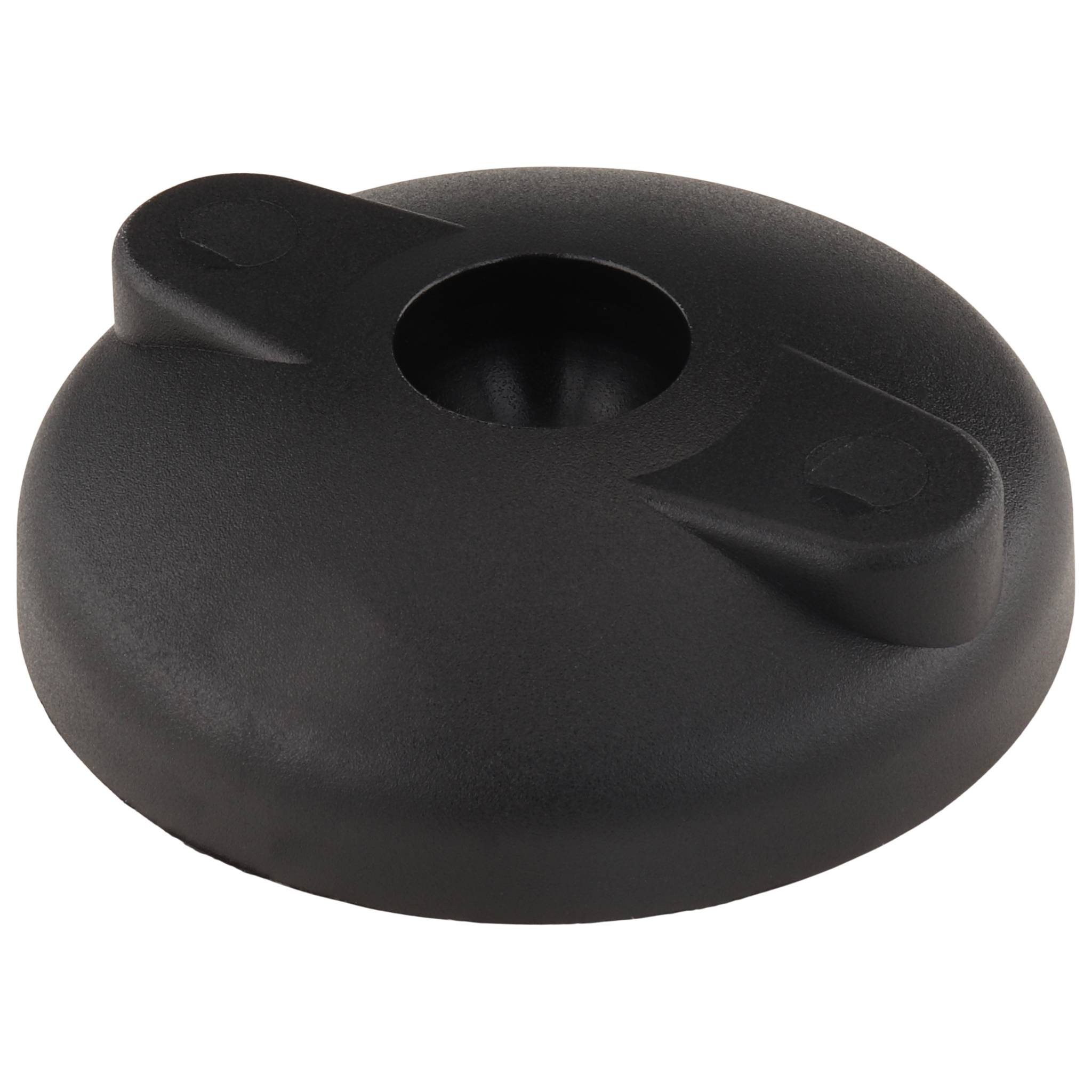 Teller, Fußteller, 80, Kunststoff PA glaskugelverstärkt, schwarz