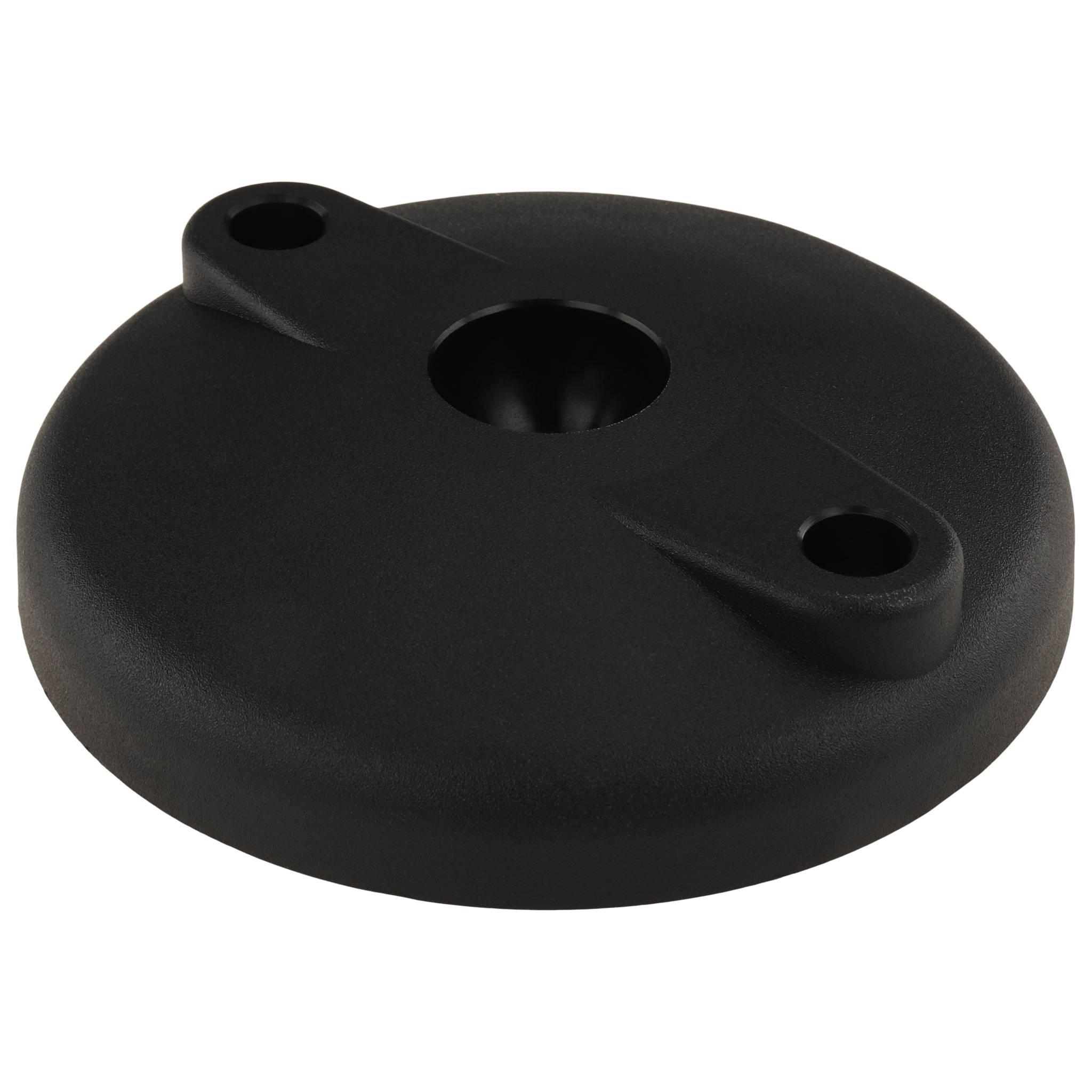 Teller, Fußteller, 100, Kunststoff PA glaskugelverstärkt, schwarz