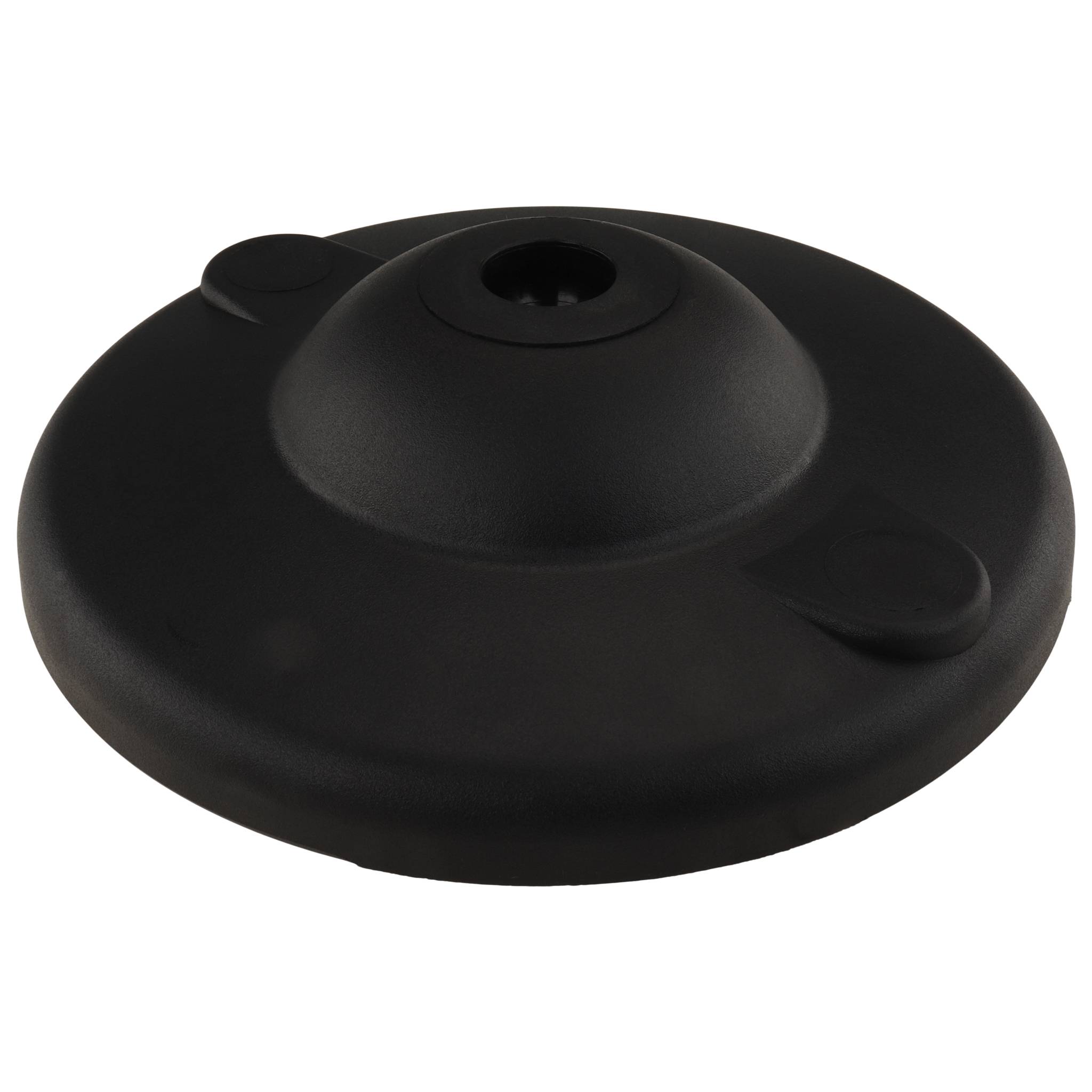 Teller, Fußteller, 175, Kunststoff PA glaskugelverstärkt, schwarz
