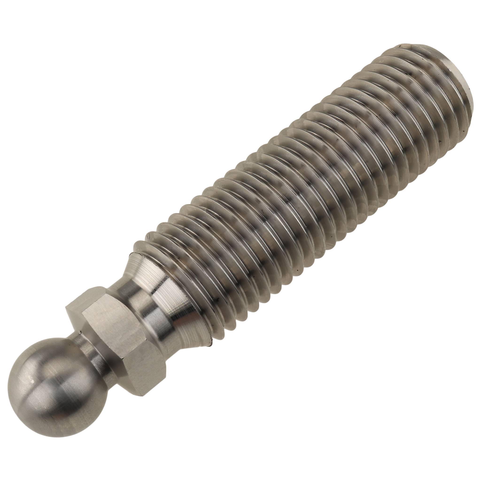 Stange, Gewindestange, M30x100, Edelstahl, blank