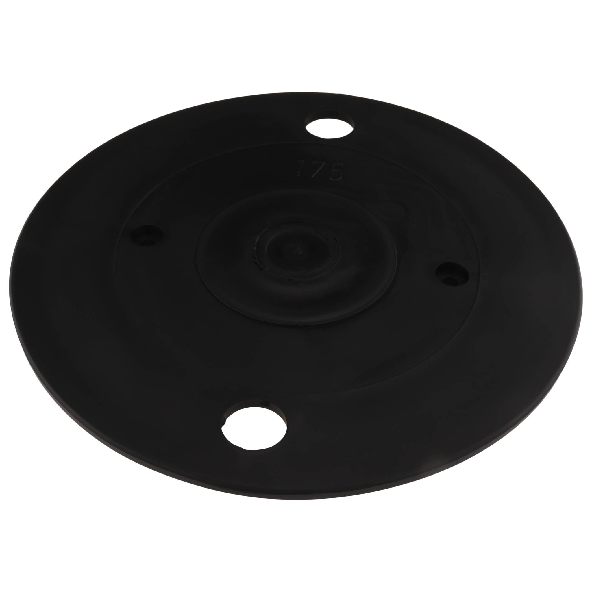 Platte, Anti-Slip-Platte, 175, Thermoplastisches Elastomer ca. 70 Shore A, schwarz