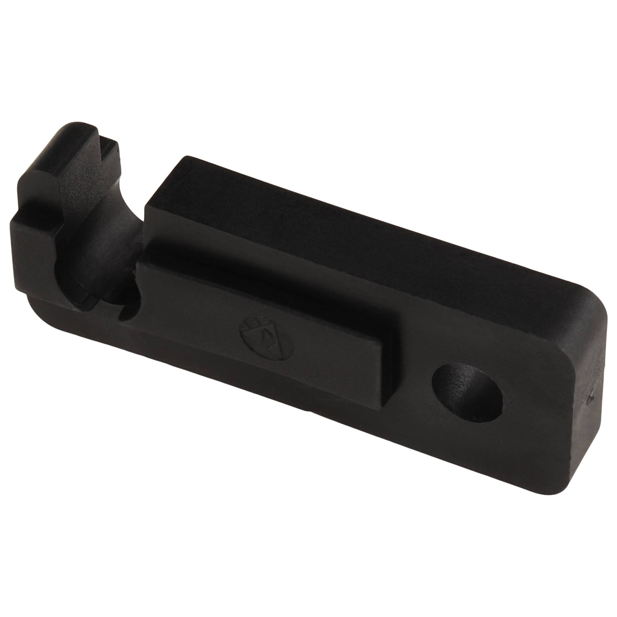 Rollenhalter, 50x18x12, Kunststoff PA kohlefaserverstärkt, schwarz