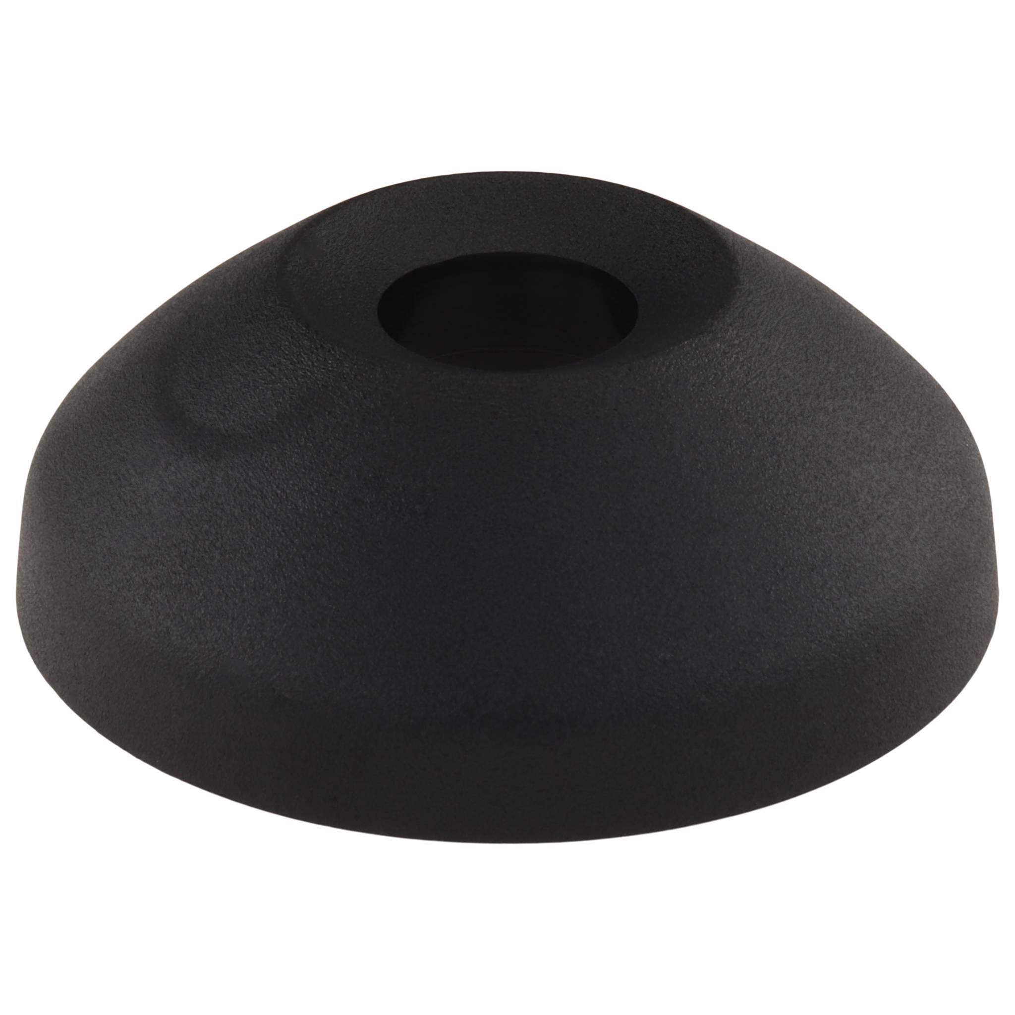 Teller, Fußteller, 50, Kunststoff PA glaskugelverstärkt, schwarz