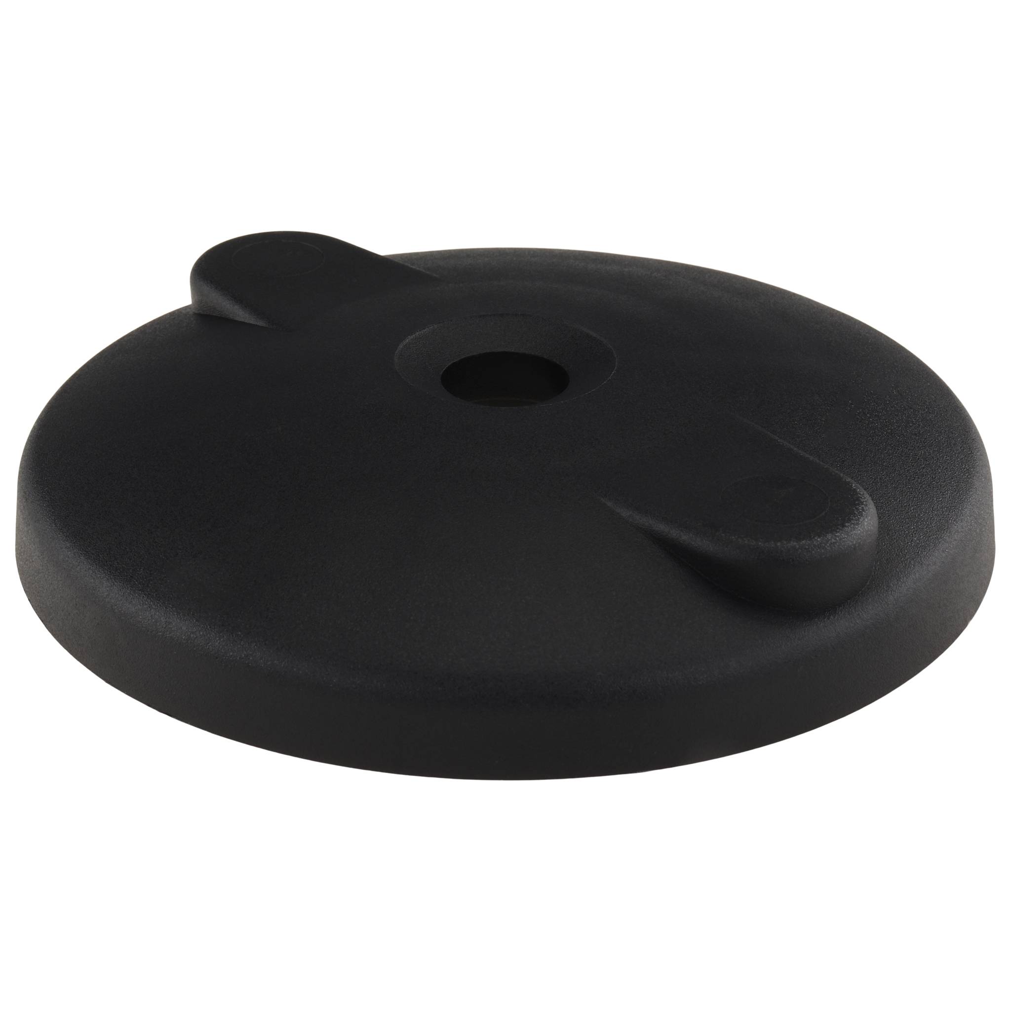 Teller, Fußteller, 100, Kunststoff PA glaskugelverstärkt, schwarz