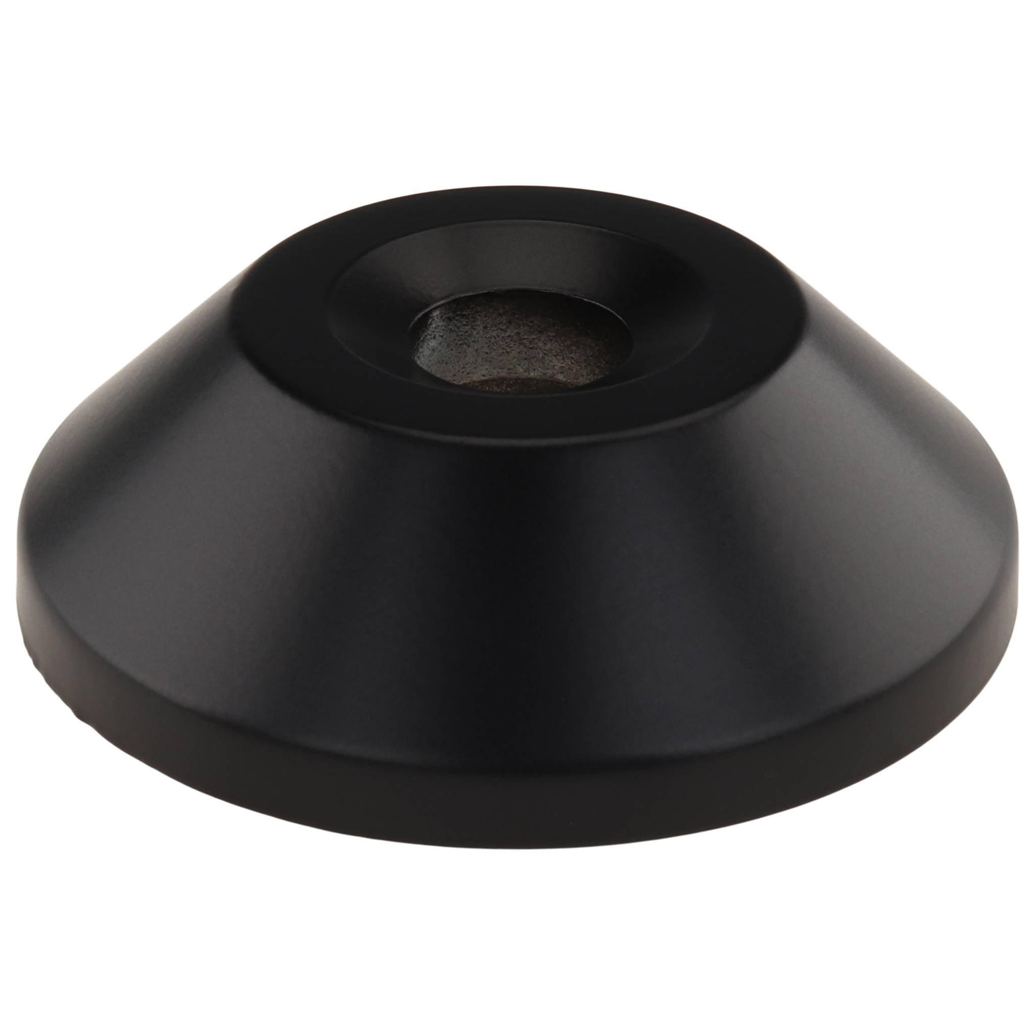 Teller, Trapezteller, 60, Zink-Druckguß, pulverbeschichtet, schwarz