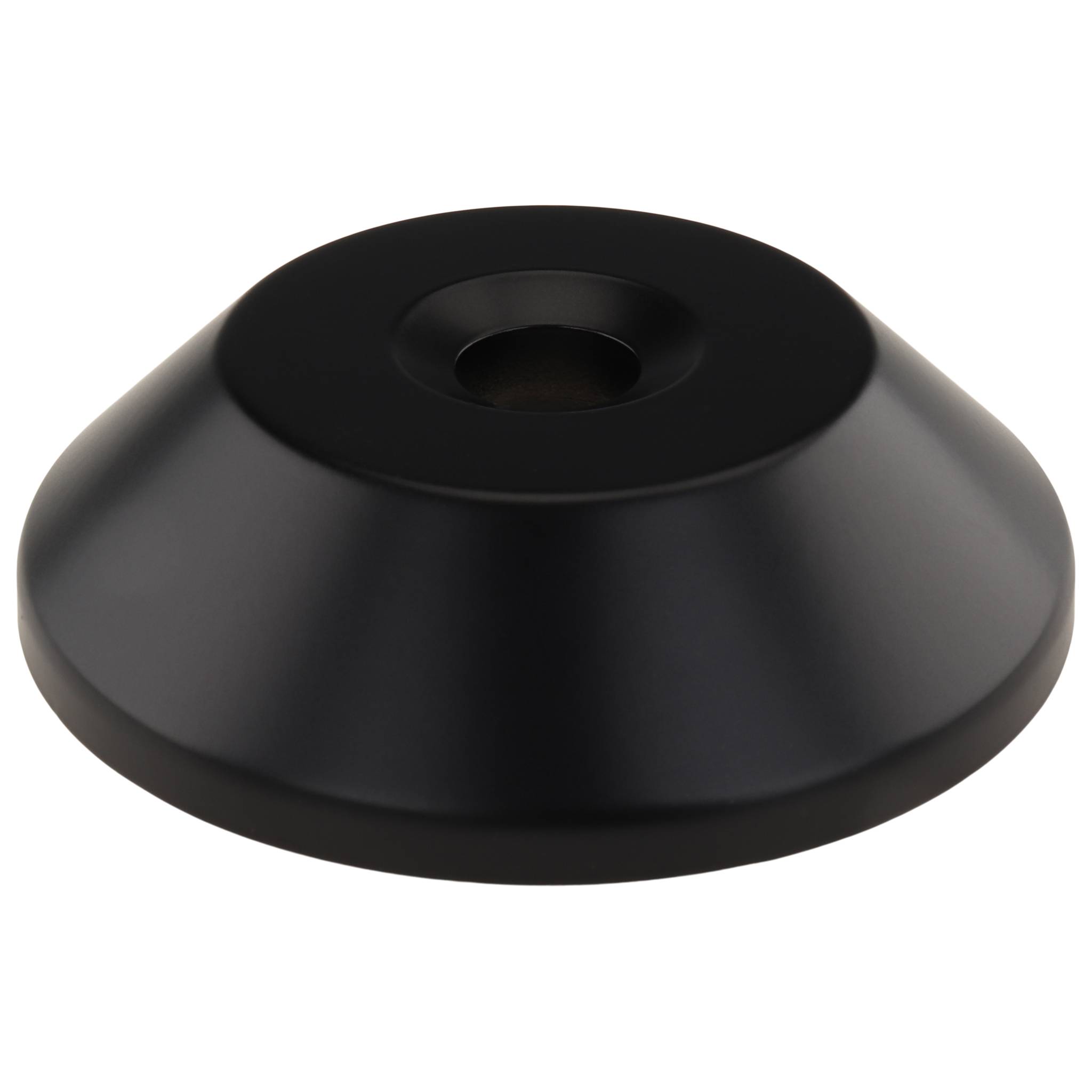 Teller, Trapezteller, 80, Zink-Druckguß, pulverbeschichtet, schwarz