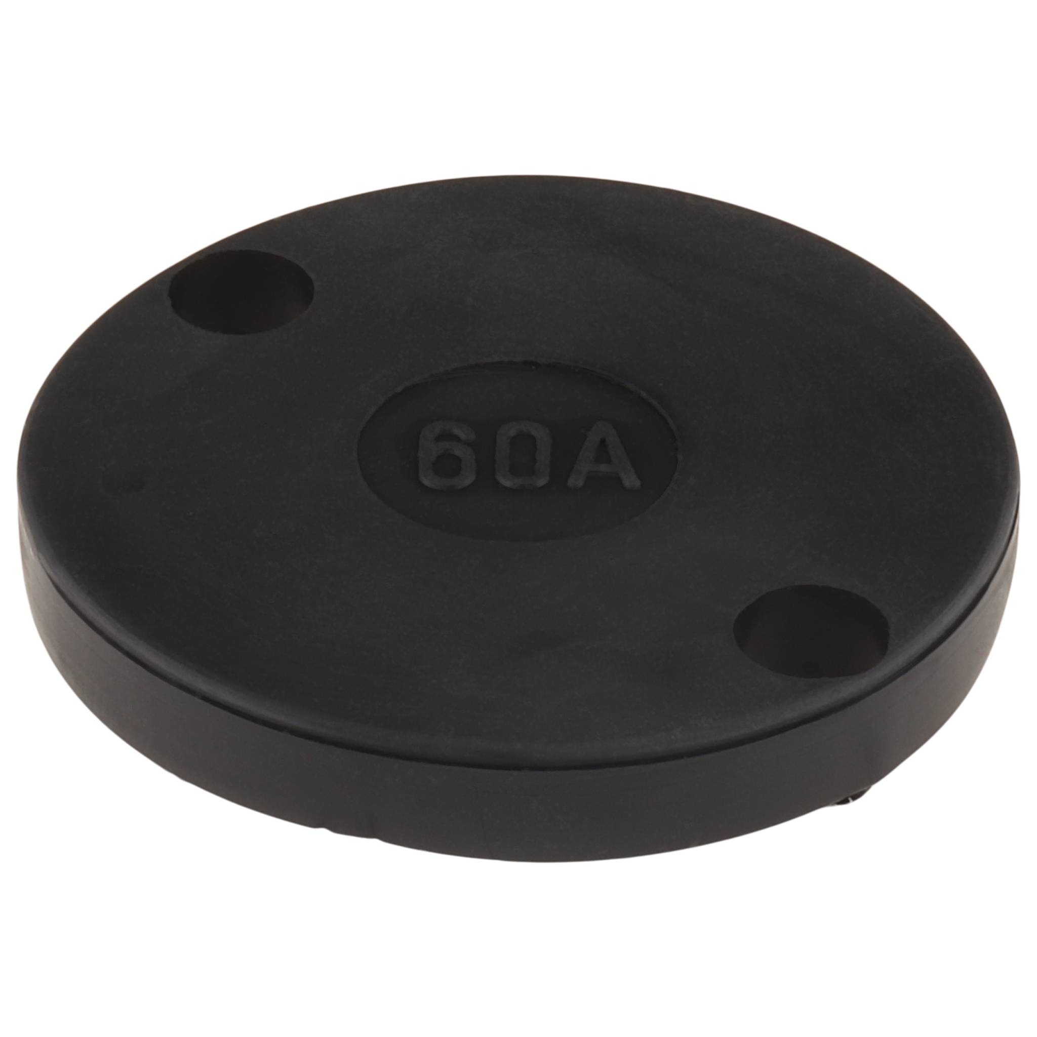 Platte, Anti-Slip-Platte, 60, Thermoplastisches Elastomer ca. 70 Shore A, schwarz