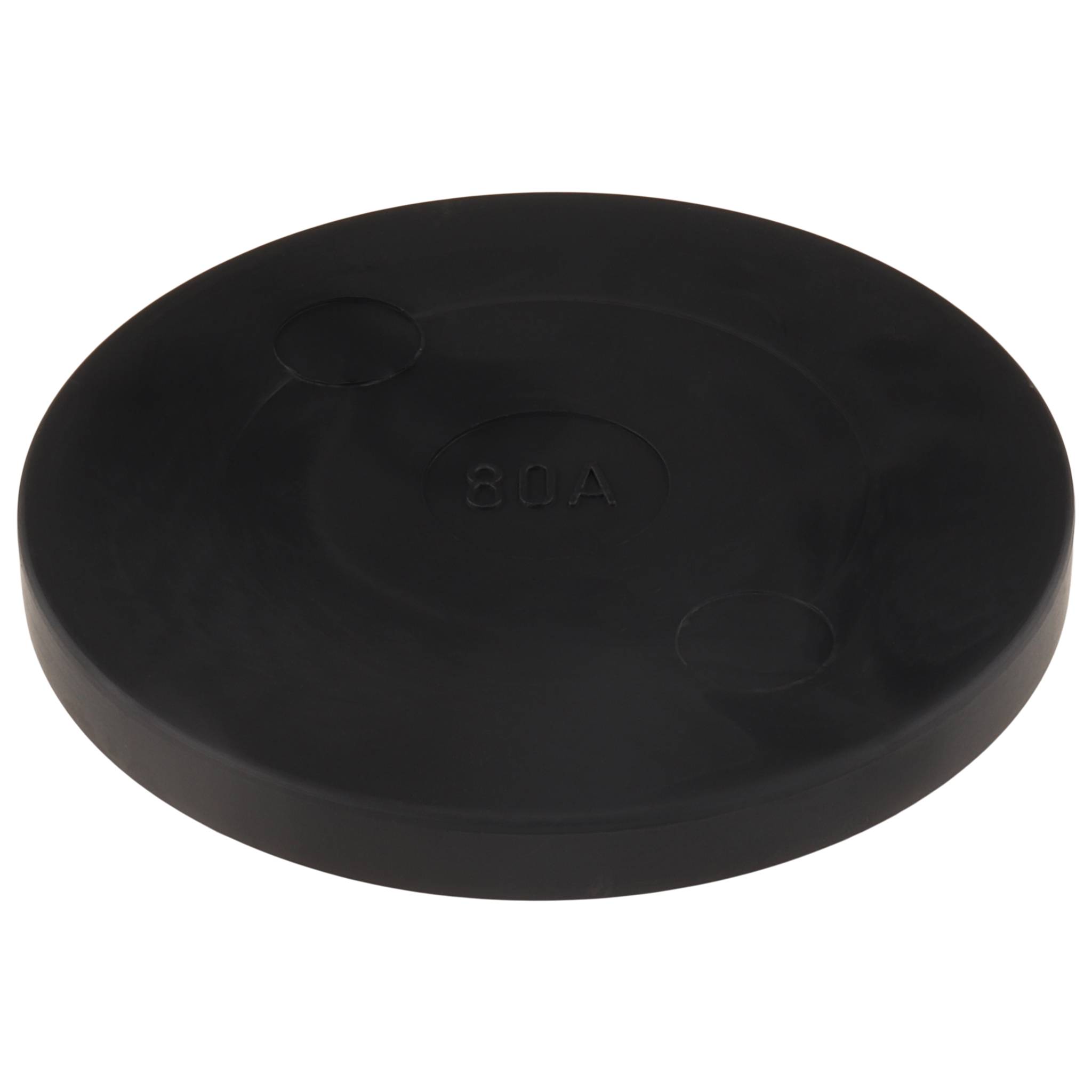 Platte, Anti-Slip-Platte, 80, Thermoplastisches Elastomer ca. 70 Shore A, schwarz