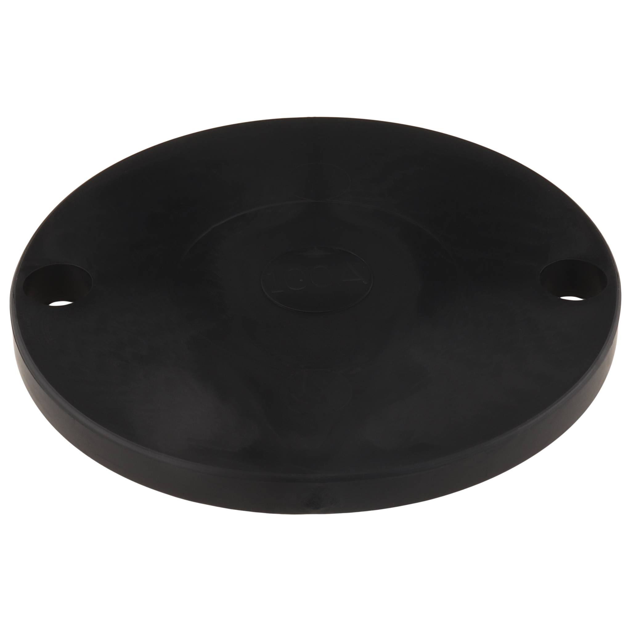 Platte, Anti-Slip-Platte, 100, Thermoplastisches Elastomer ca. 70 Shore A, schwarz