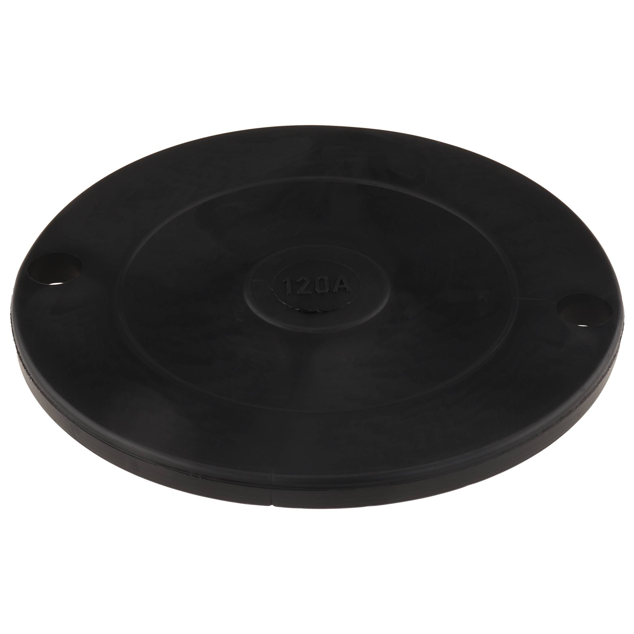 Platte, Anti-Slip-Platte, 120, Thermoplastisches Elastomer ca. 70 Shore A, schwarz