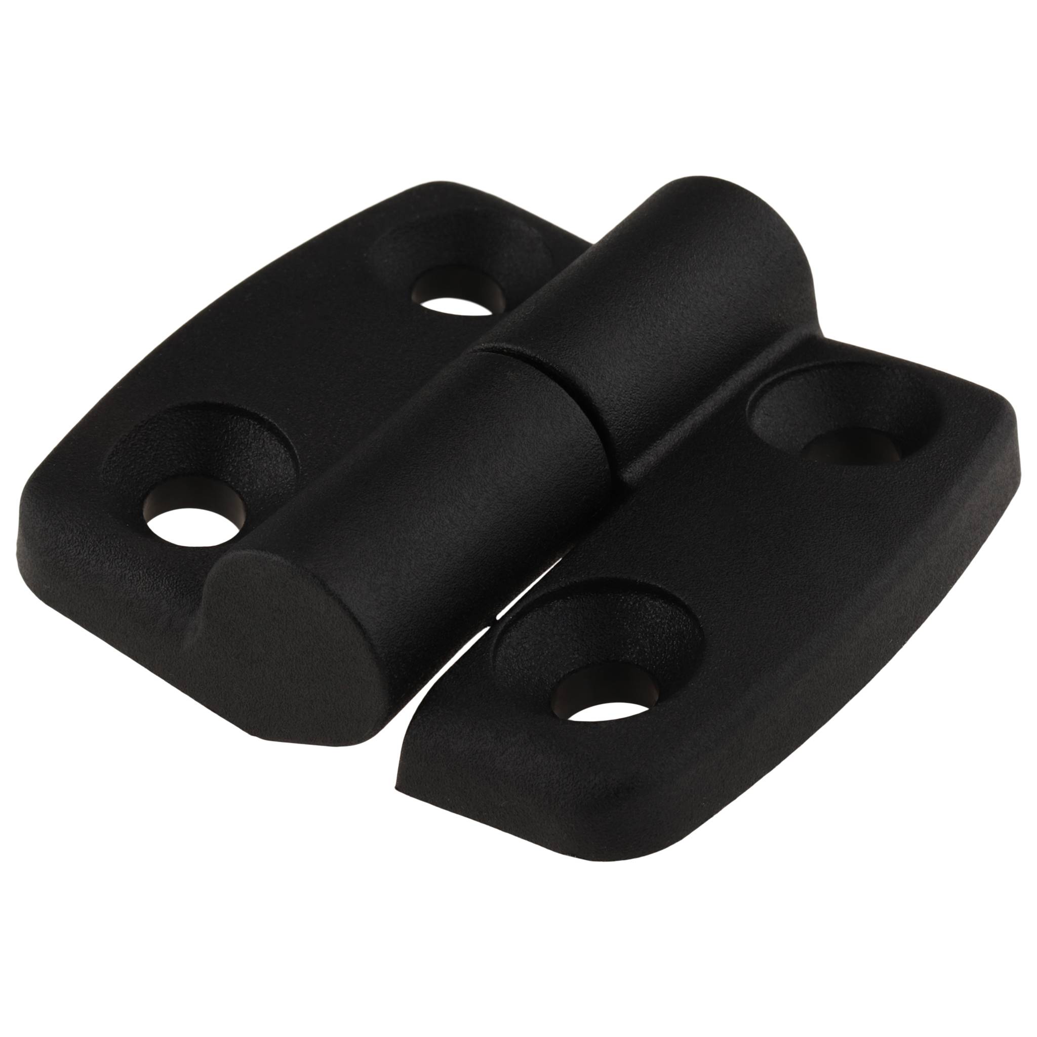 Scharnier, Kunststoff-Kombischarnier, 52x48x15, Kunststoff PA glasfaserverstärkt, schwarz