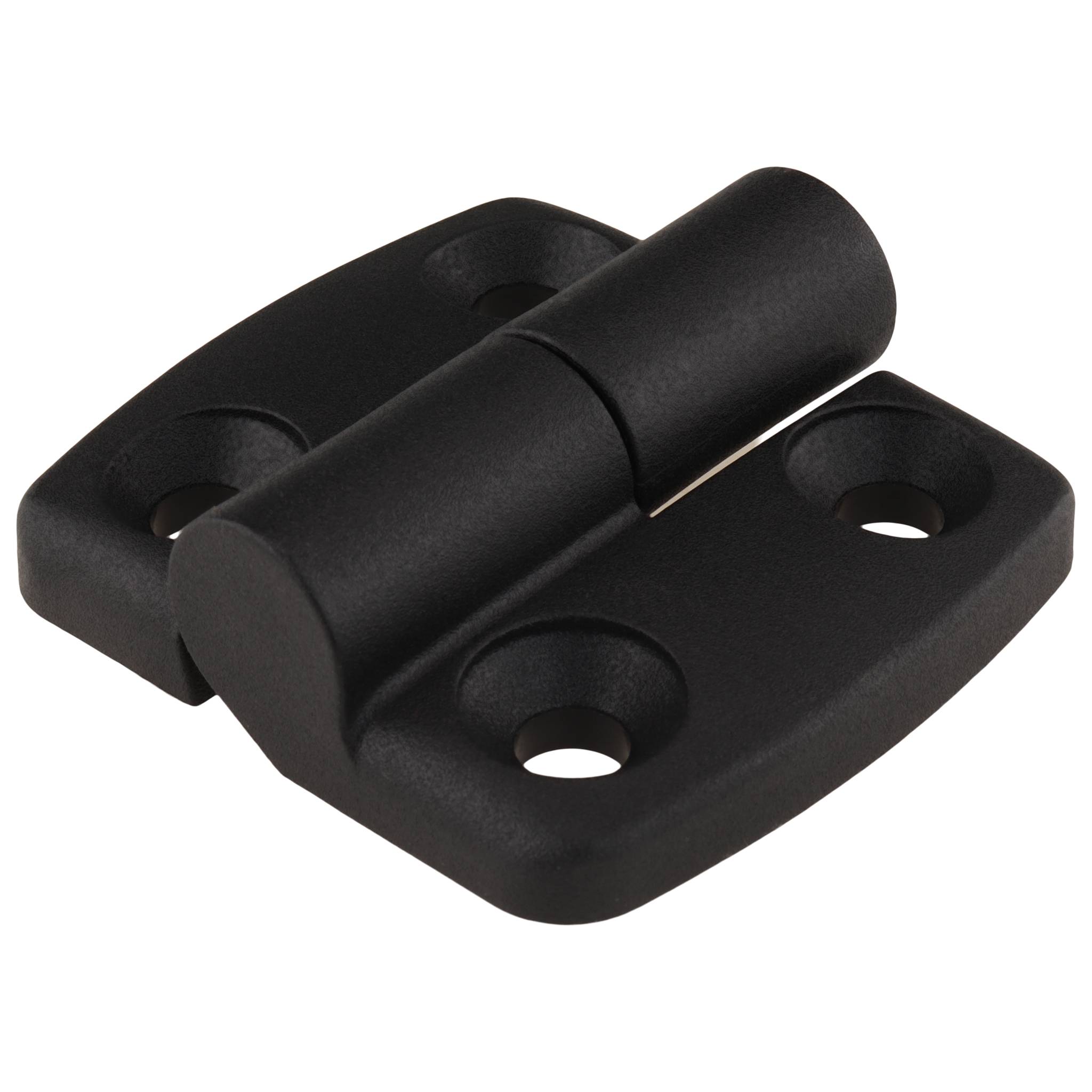 Scharnier, Kunststoff-Kombischarnier, 52x48x15, Kunststoff PA glasfaserverstärkt, schwarz