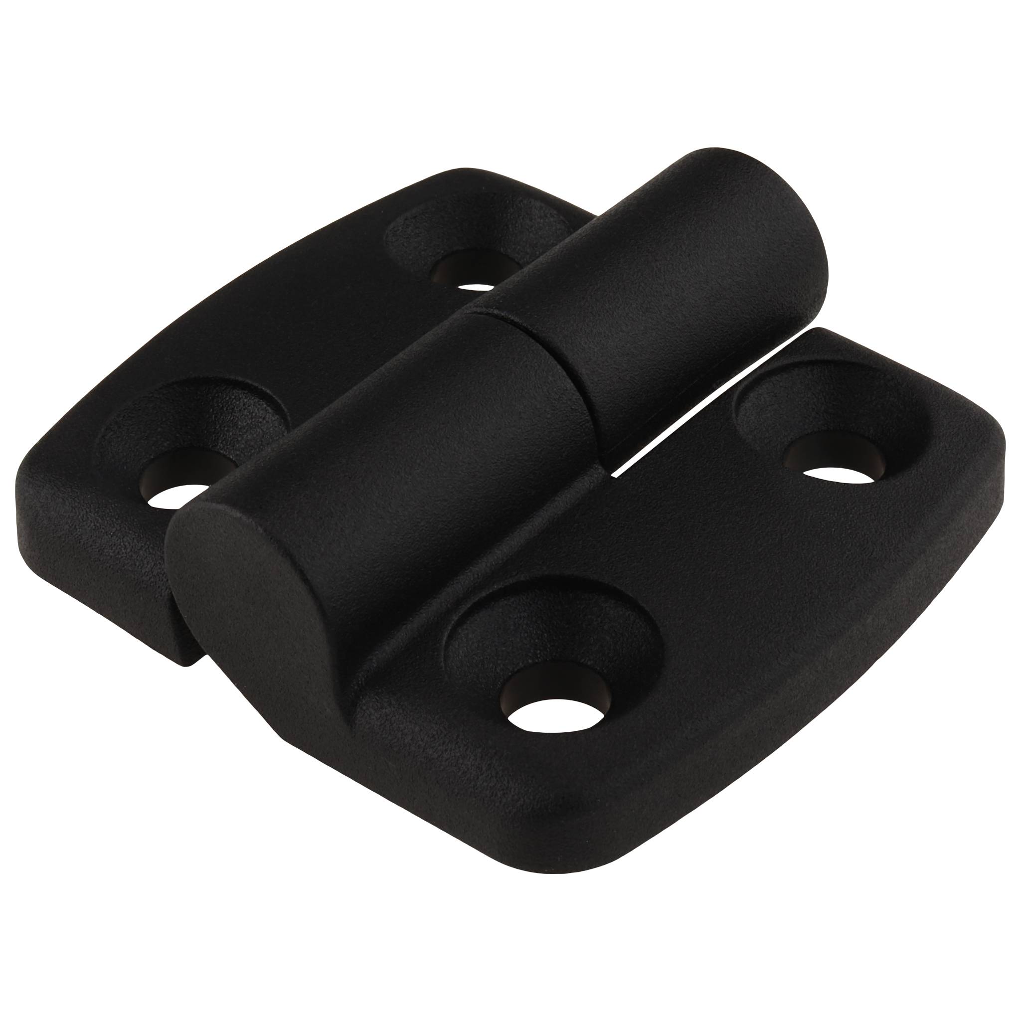 Scharnier, Kunststoff-Kombischarnier, 52x48x15, Kunststoff PA glasfaserverstärkt, schwarz