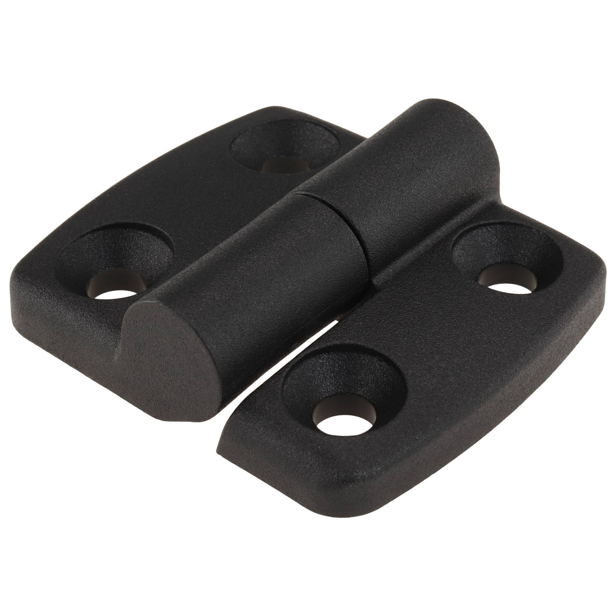 Scharnier, Kunststoff-Kombischarnier, 56x48x15, Kunststoff PA glasfaserverstärkt, schwarz