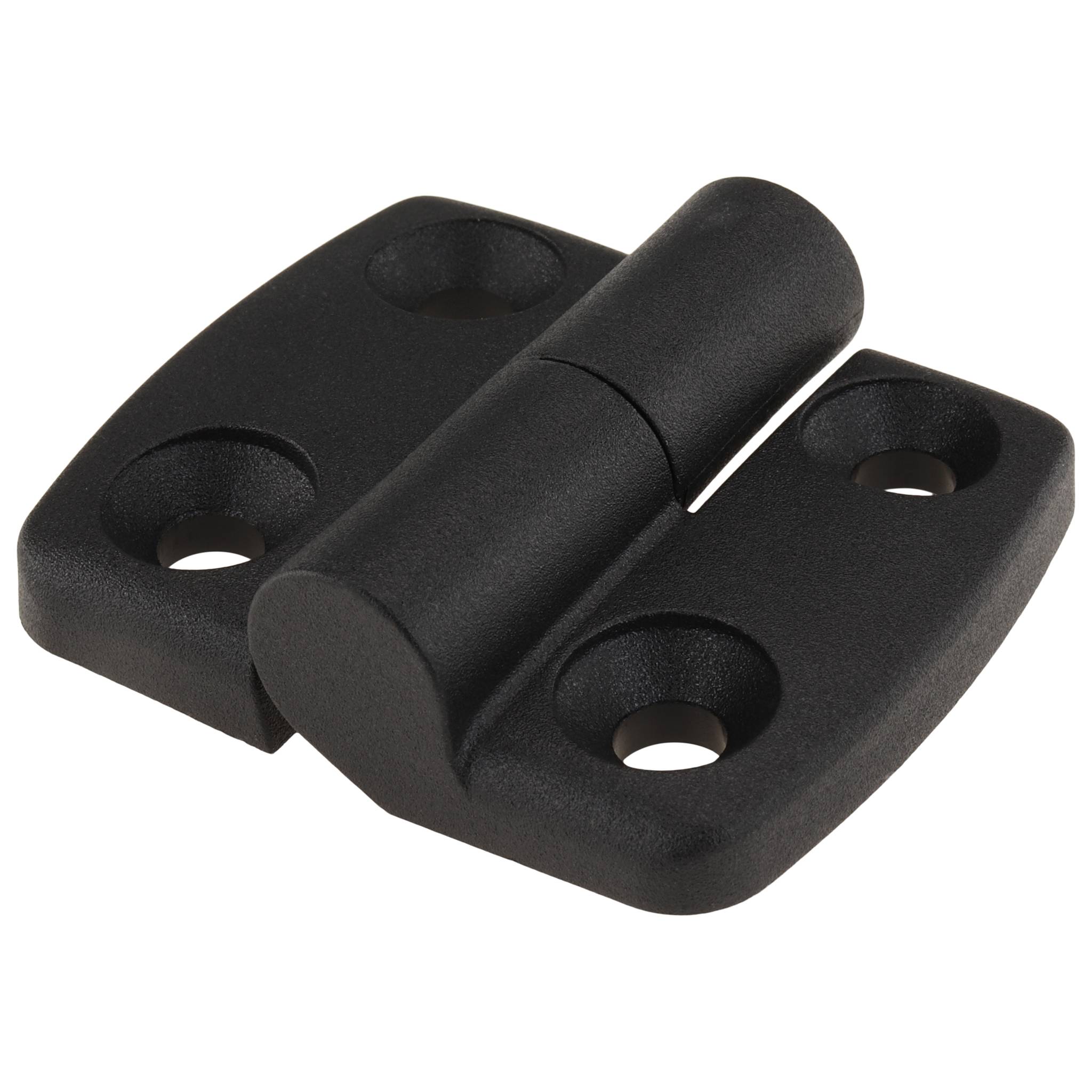 Scharnier, Kunststoff-Kombischarnier, 56x48x15, Kunststoff PA glasfaserverstärkt, schwarz