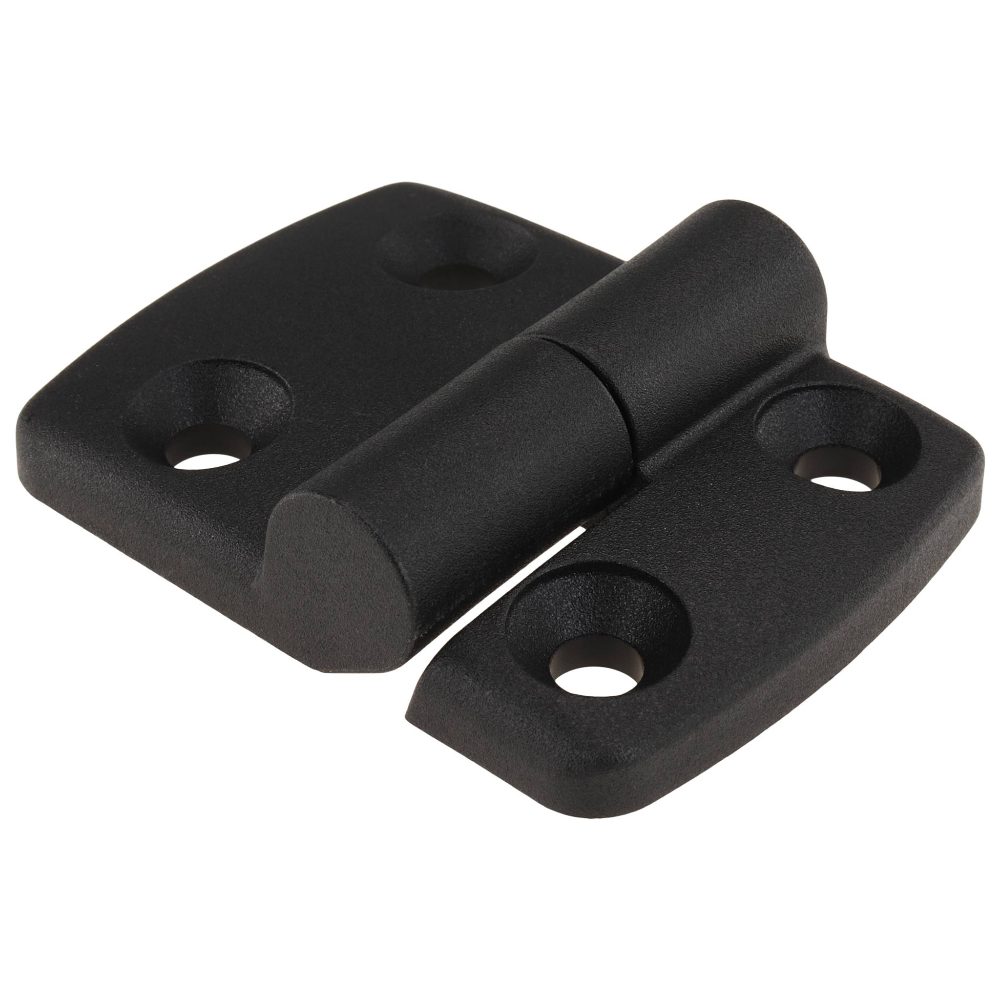 Scharnier, Kunststoff-Kombischarnier, 65x48x15, Kunststoff PA glasfaserverstärkt, schwarz