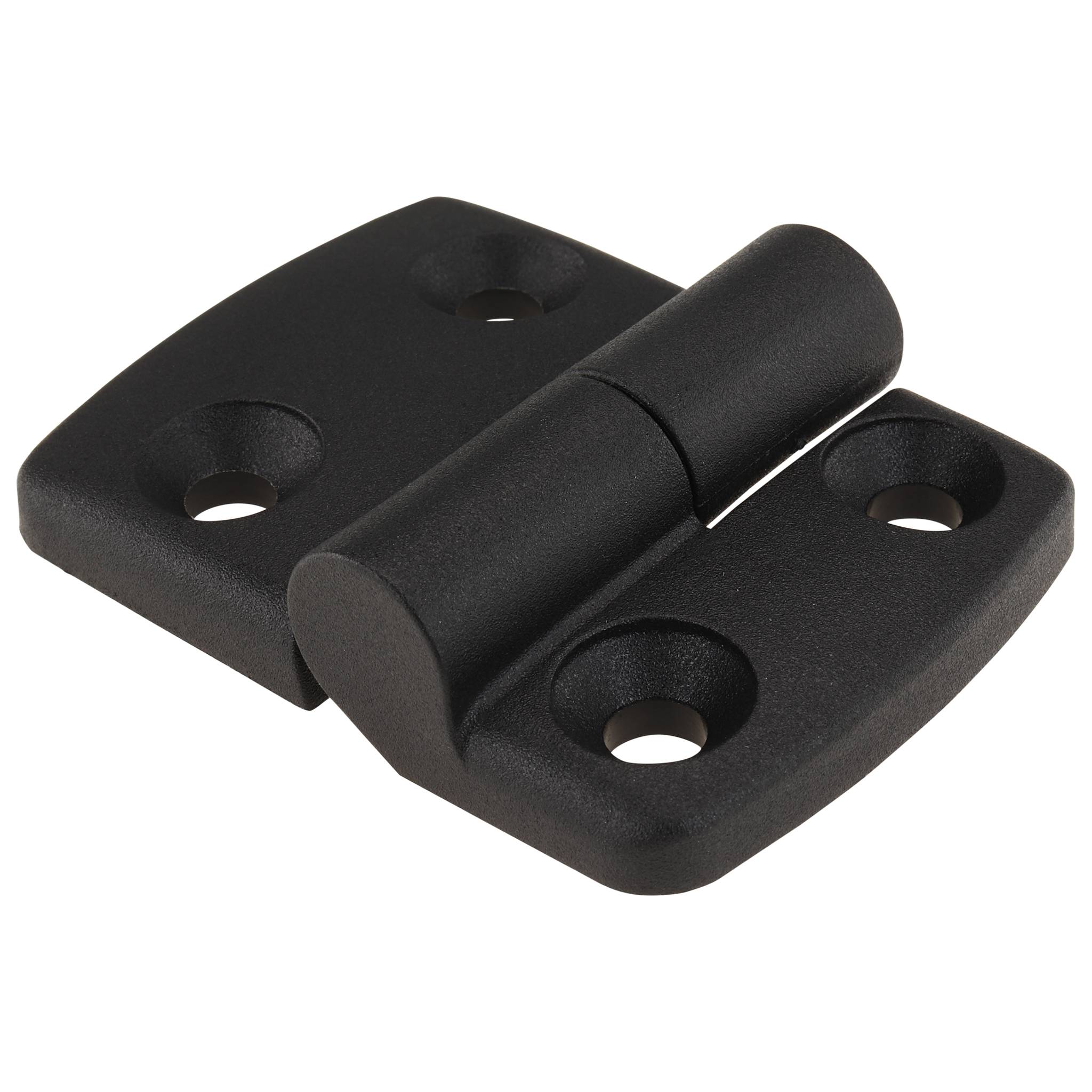 Scharnier, Kunststoff-Kombischarnier, 65x48x15, Kunststoff PA glasfaserverstärkt, schwarz