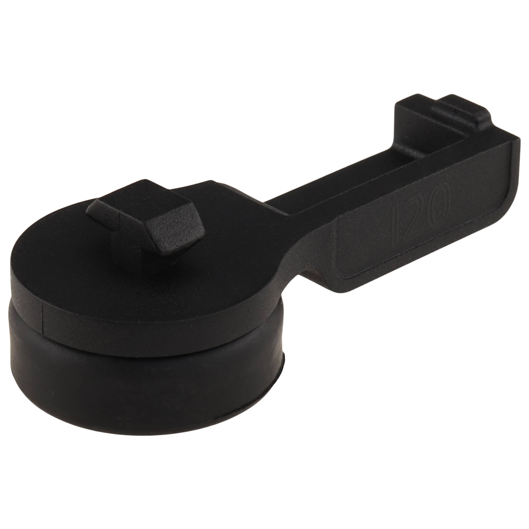 Nutfuss, 20, Kunststoff PA glaskugelverstärkt, schwarz