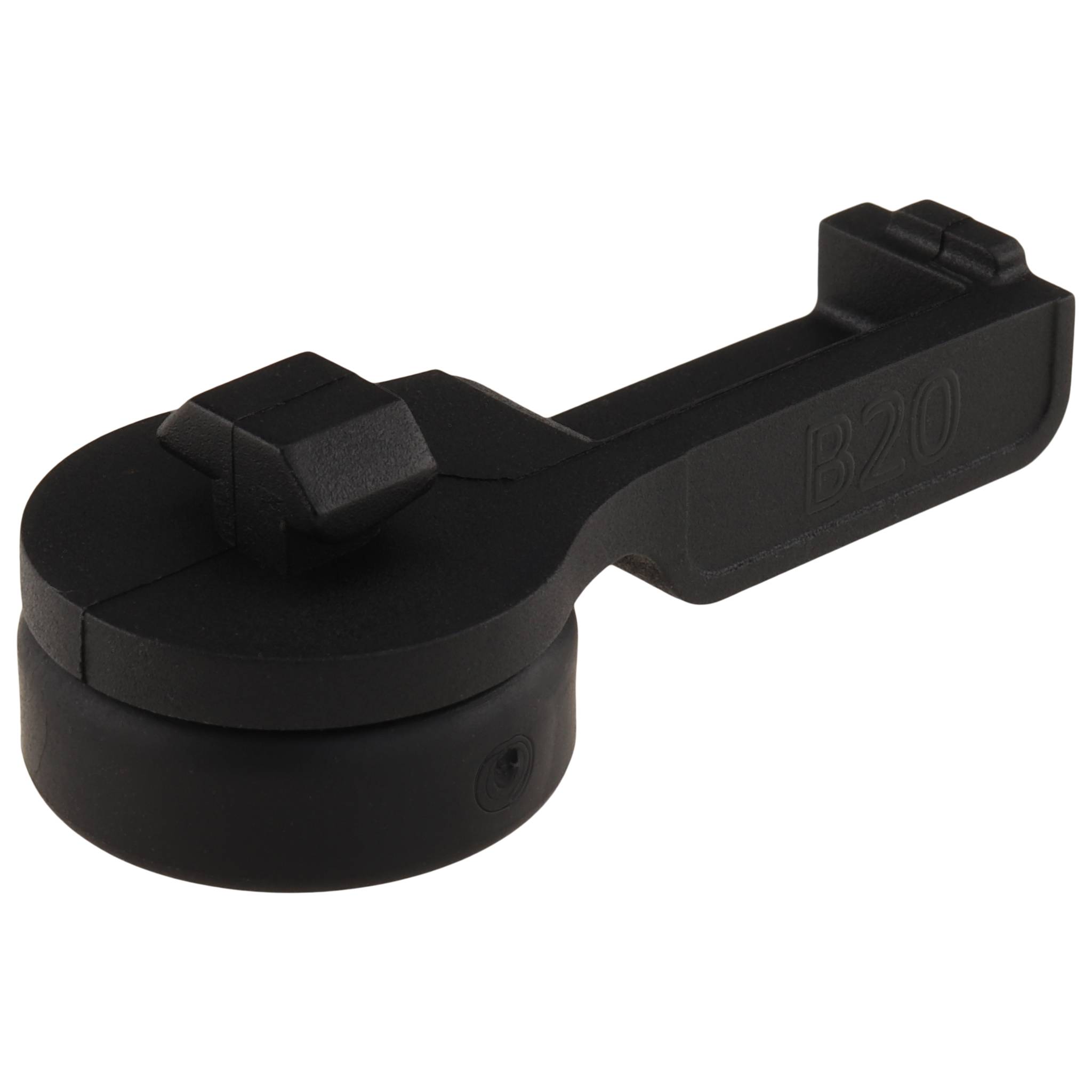 Nutfuss, 20, Kunststoff PA glaskugelverstärkt, schwarz