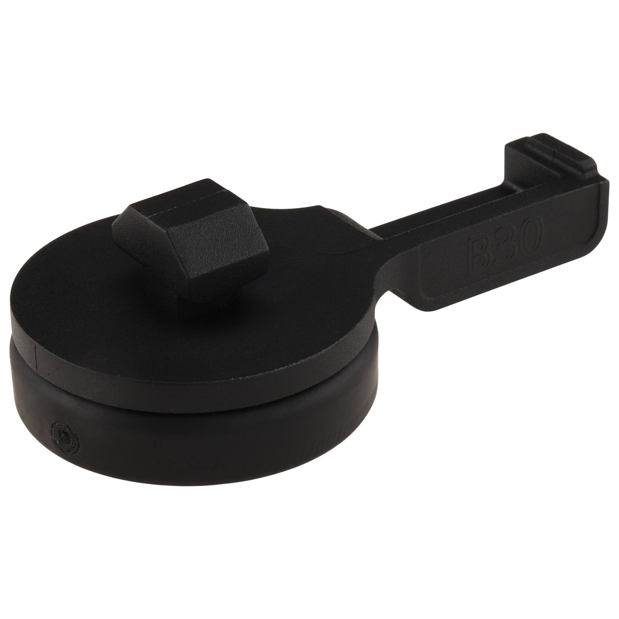 Nutfuss, 30, Kunststoff PA glaskugelverstärkt, schwarz