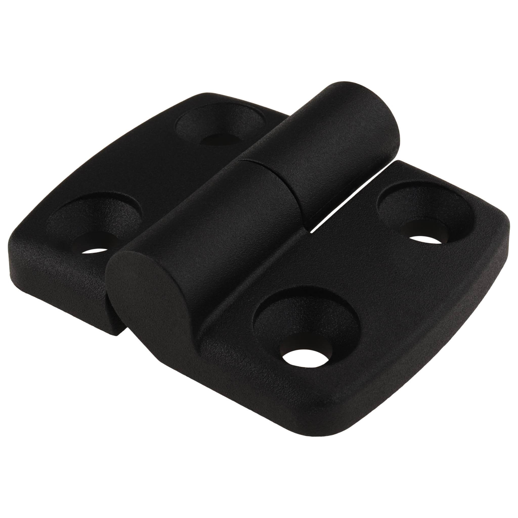 Scharnier, Kunststoff-Kombischarnier, 59x48x16, Kunststoff PA glasfaserverstärkt, schwarz