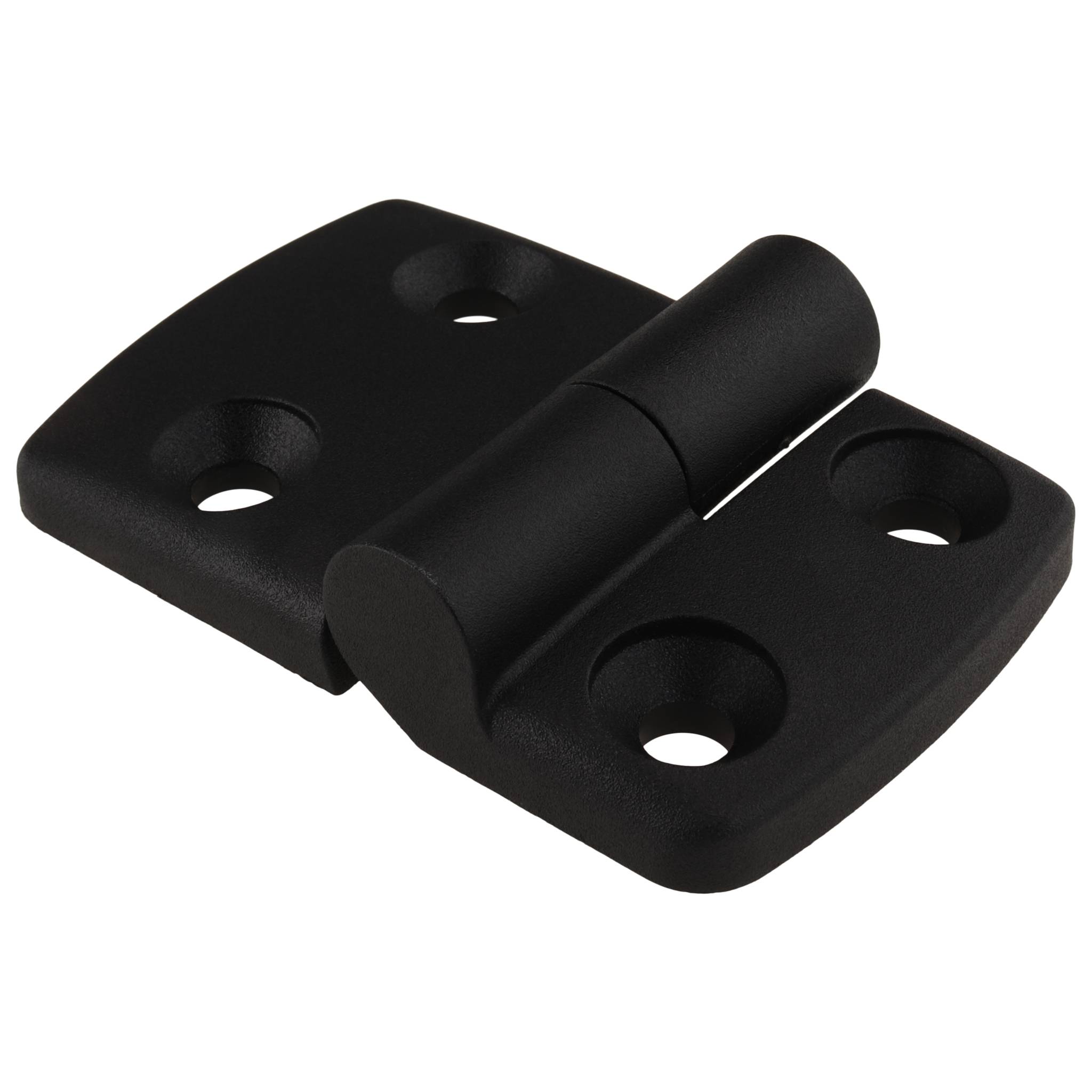 Scharnier, Kunststoff-Kombischarnier, 73x48x16, Kunststoff PA glasfaserverstärkt, schwarz