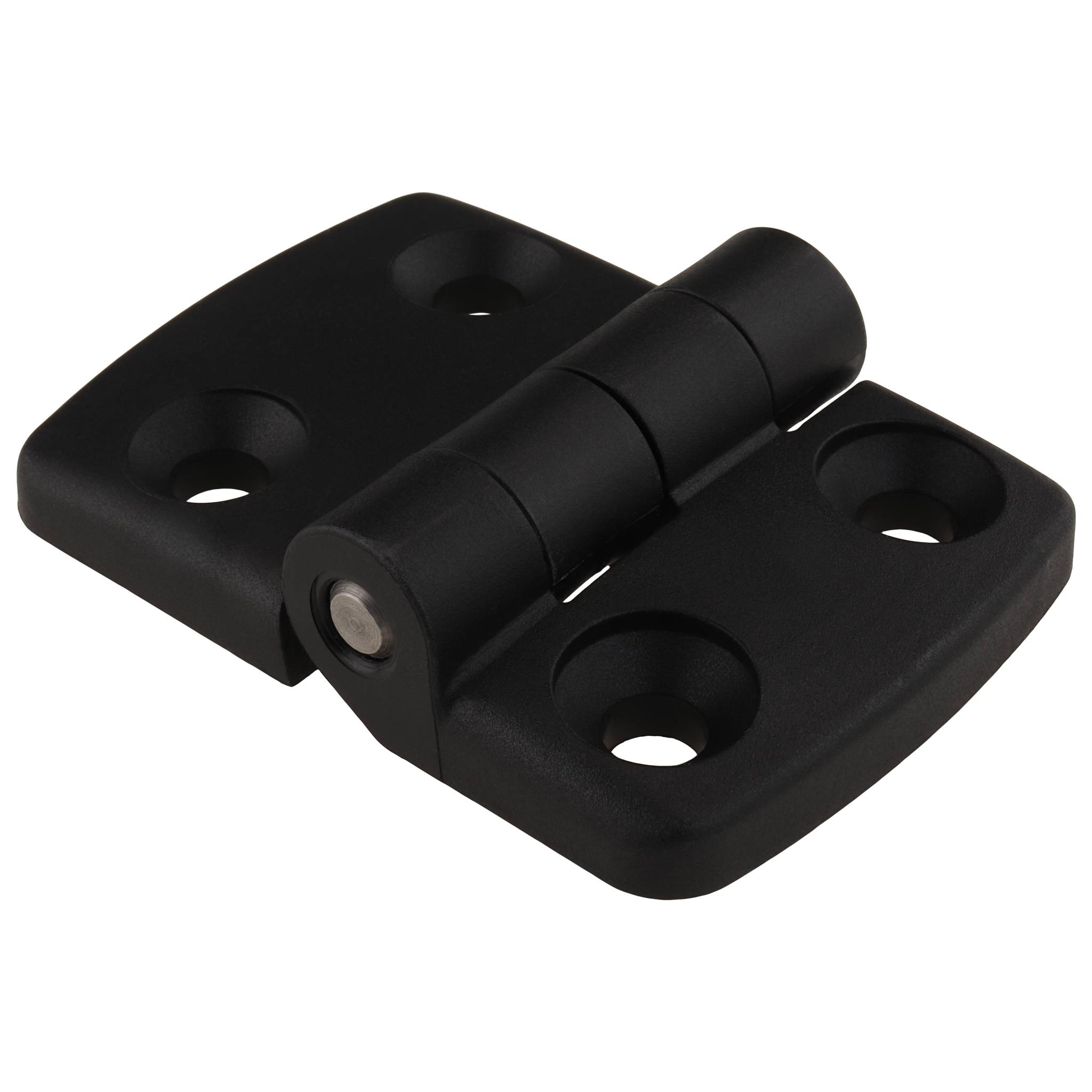 Scharnier, Kunststoff-Kombischarnier, 68x48x16, Kunststoff PA glasfaserverstärkt, schwarz