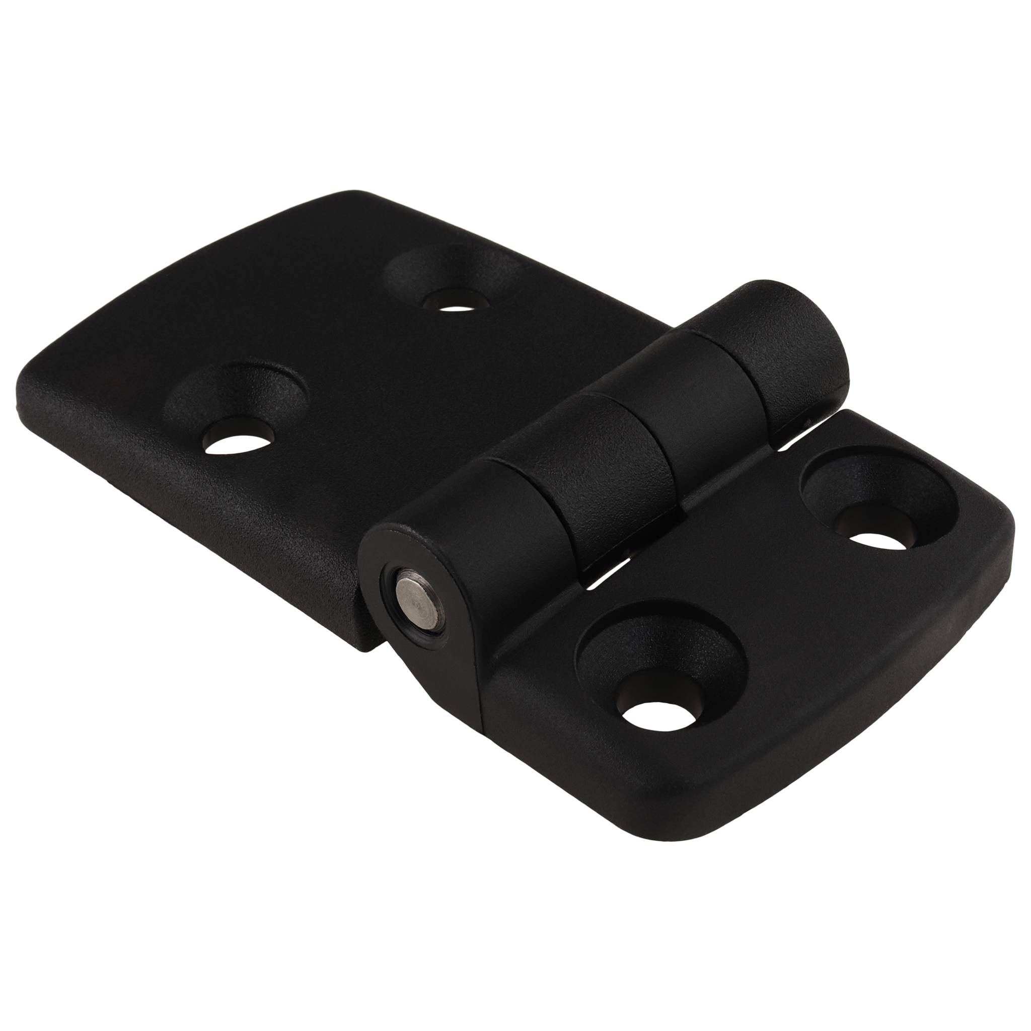 Scharnier, Kunststoff-Kombischarnier, 87x48x16, Kunststoff PA glasfaserverstärkt, schwarz