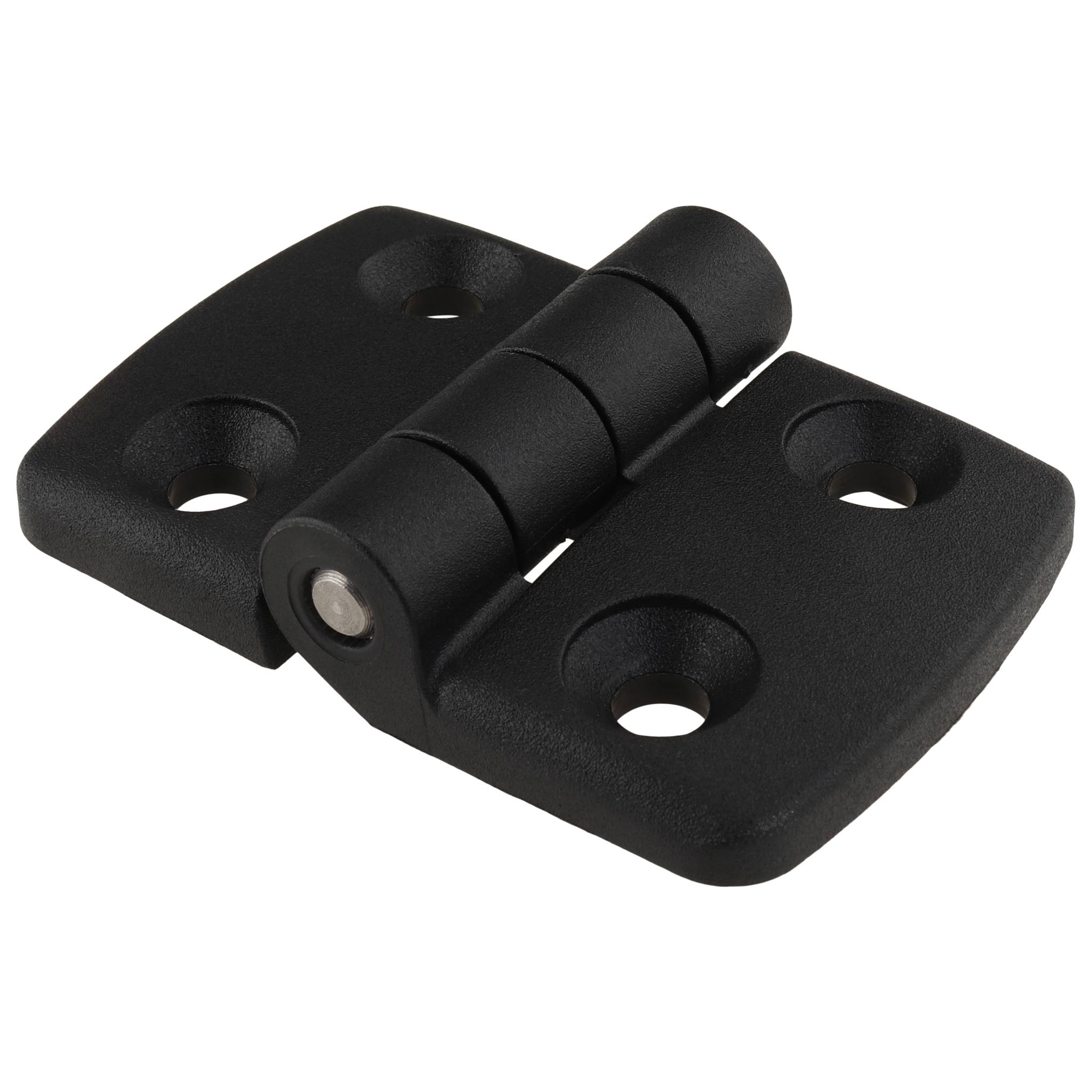 Scharnier, Kunststoff-Kombischarnier, 72x48x16, Kunststoff PA glasfaserverstärkt, schwarz