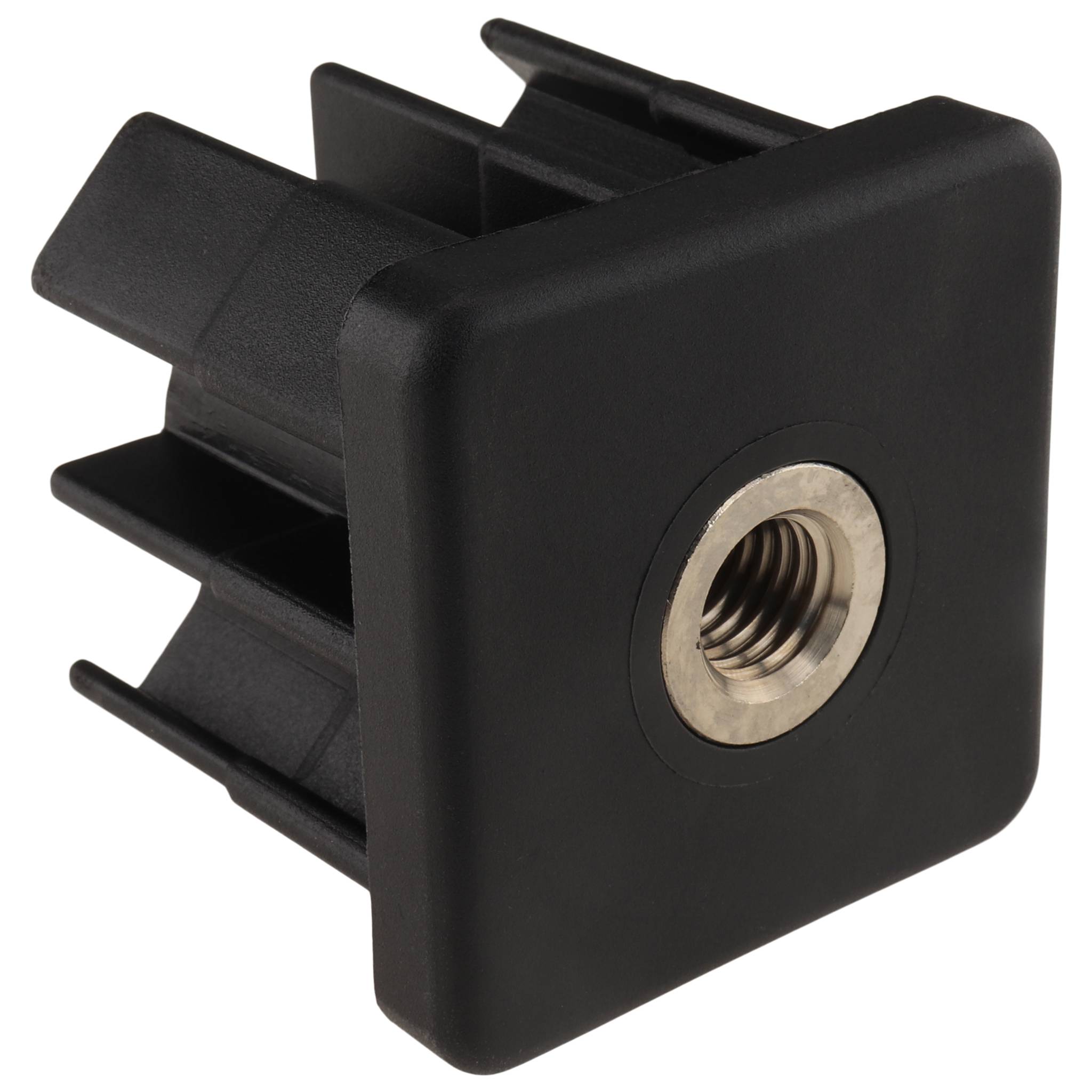 Stopfen, Gewindestopfen M14, 60x60x2.0, Kunststoff PA glasfaserverstärkt, schwarz