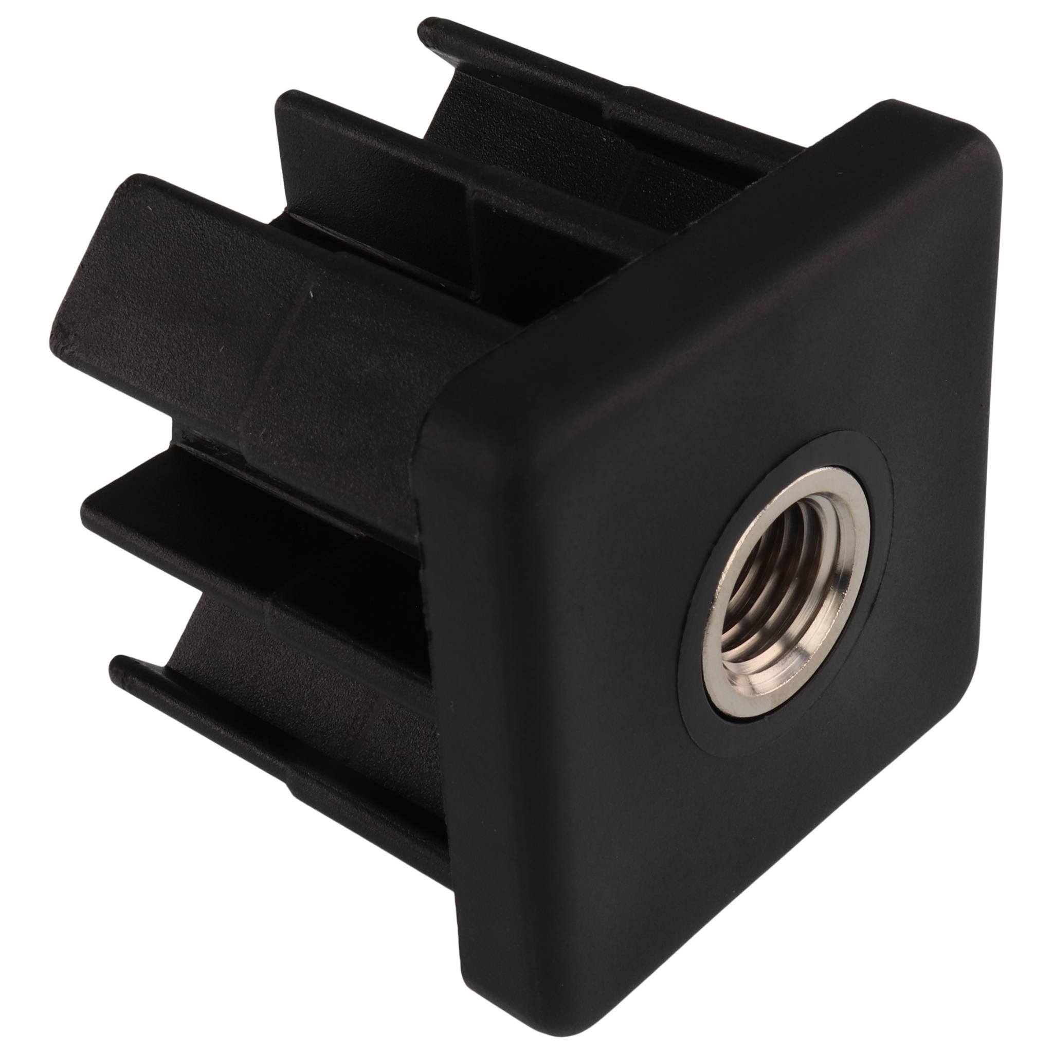 Stopfen, Gewindestopfen M16, 60x60x2.0, Kunststoff PA glasfaserverstärkt, schwarz